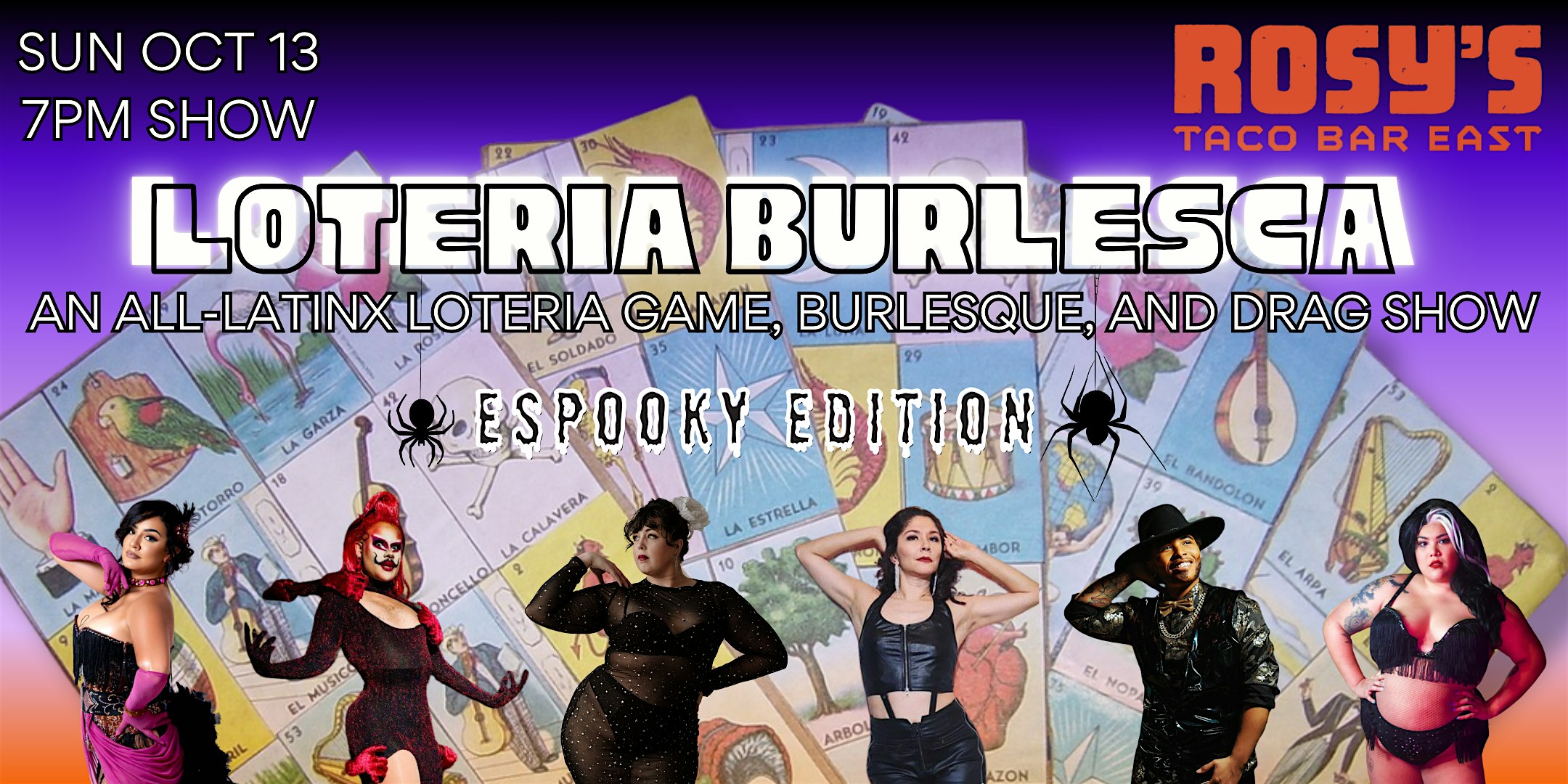 Loteria Burlesca – Espooky Edition – Games, Burlesque, and Drag! – Philadelphia, PA