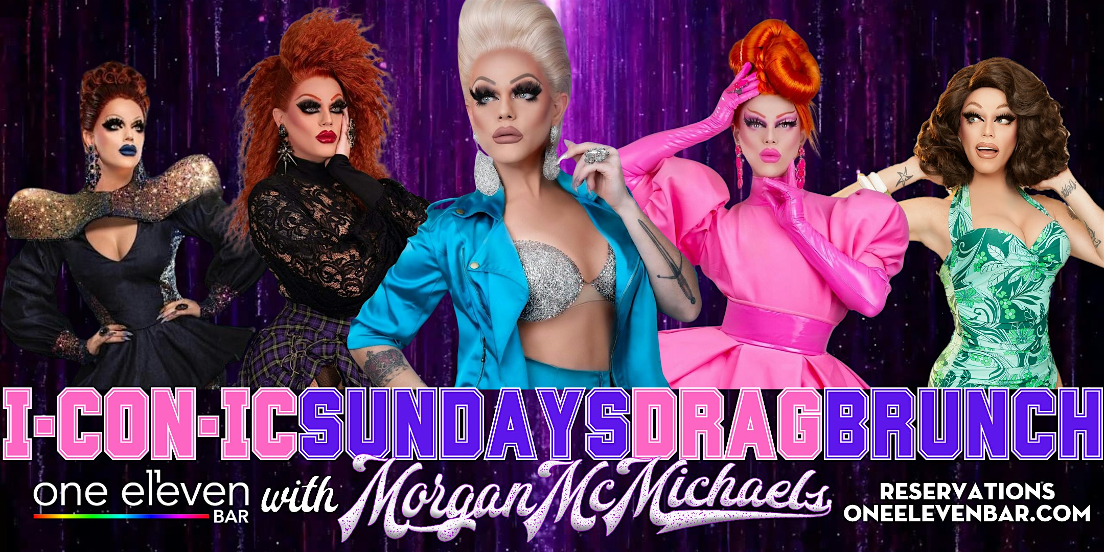 I·CON·IC SUNDAYS Drag Brunch – October 13th – Cathedral City, CA