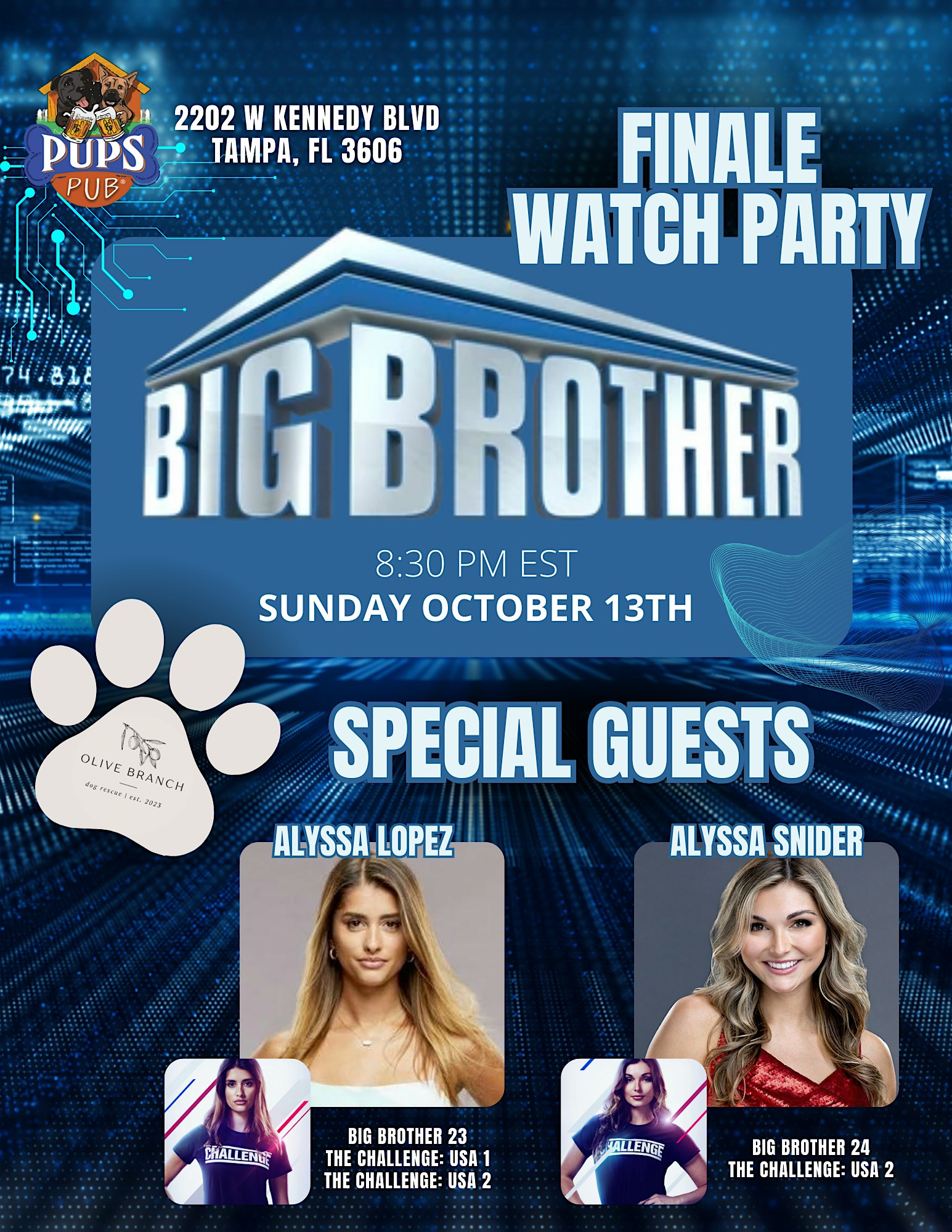 Big Brother 26 Finale Watch Party – Tampa, FL