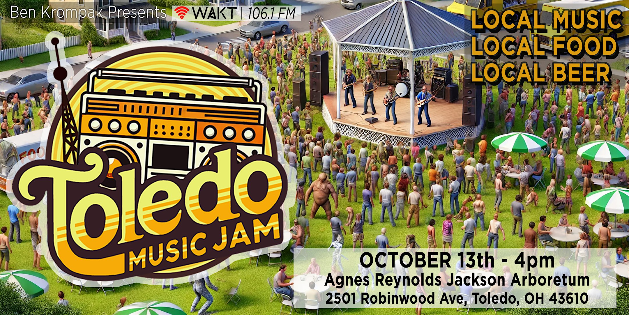 TOLEDO MUSIC JAM! – Toledo, OH