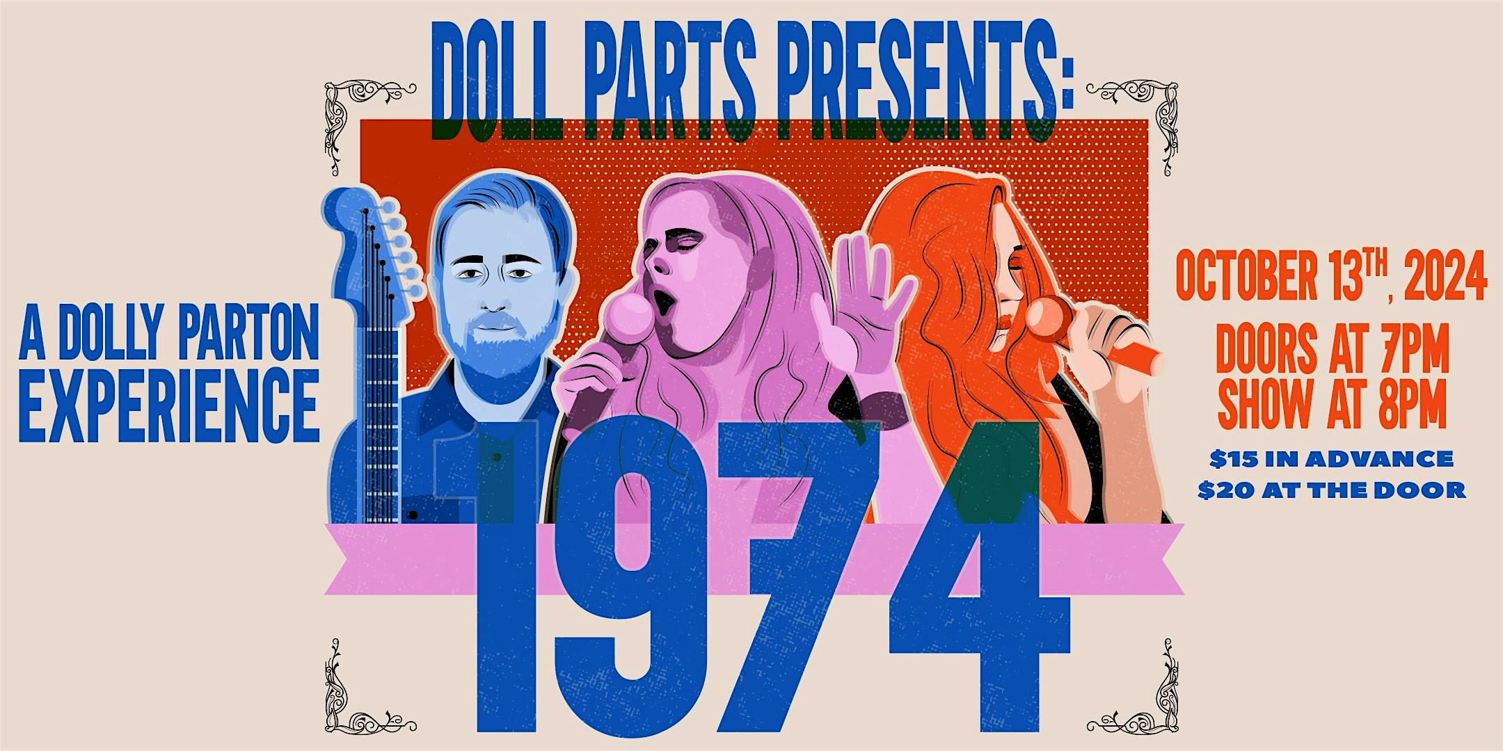 Doll Parts Presents: 1974 A Dolly Parton Experience – Brooklyn, NY