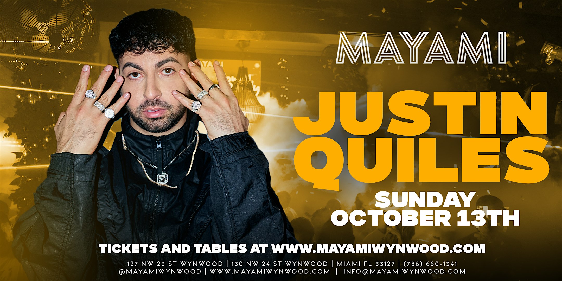 Justin Quiles at Mayami Wynwood – Miami, FL