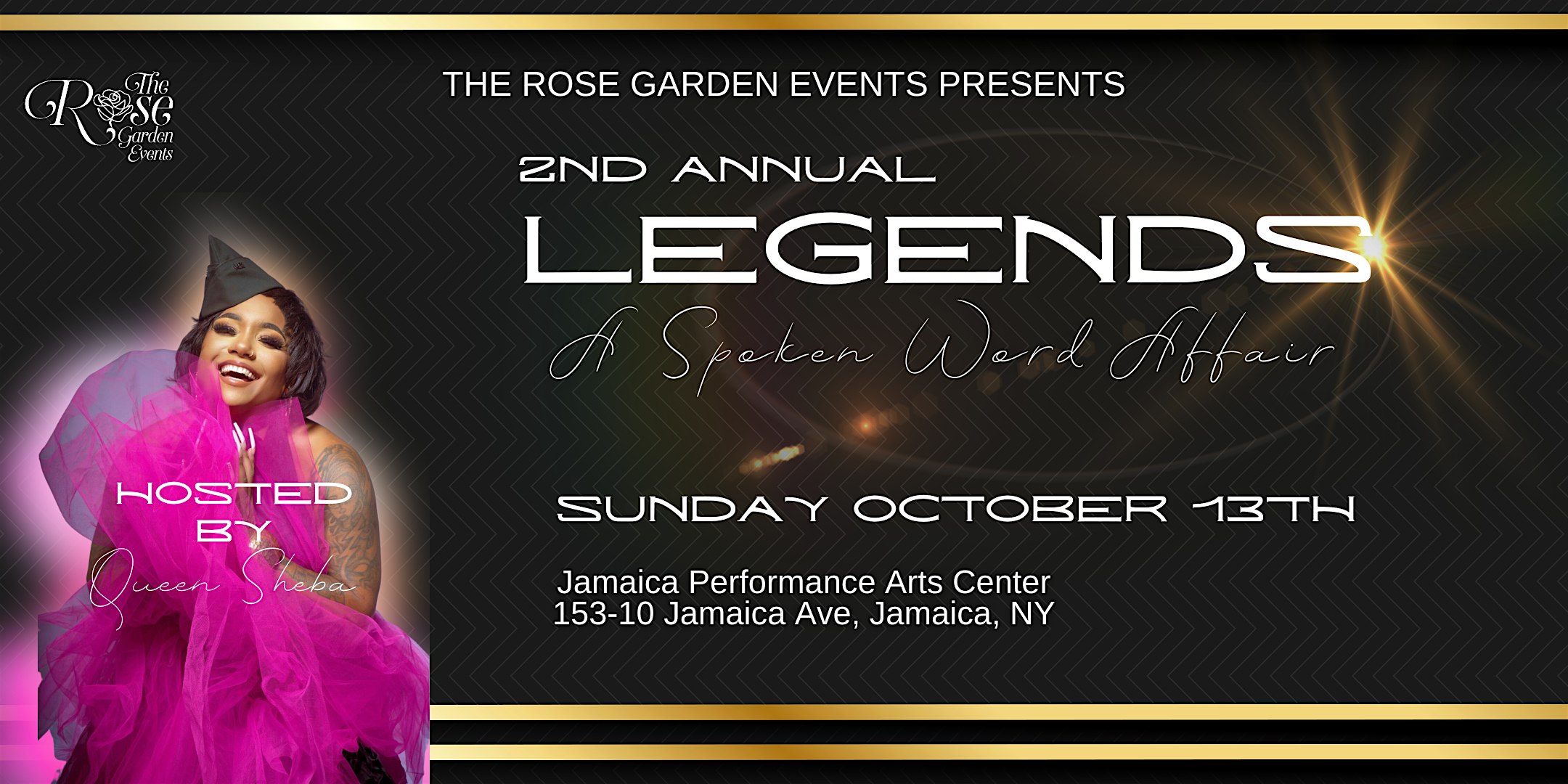 2nd Annual LEGENDS: A Spoken Word Affair – Queens, NY