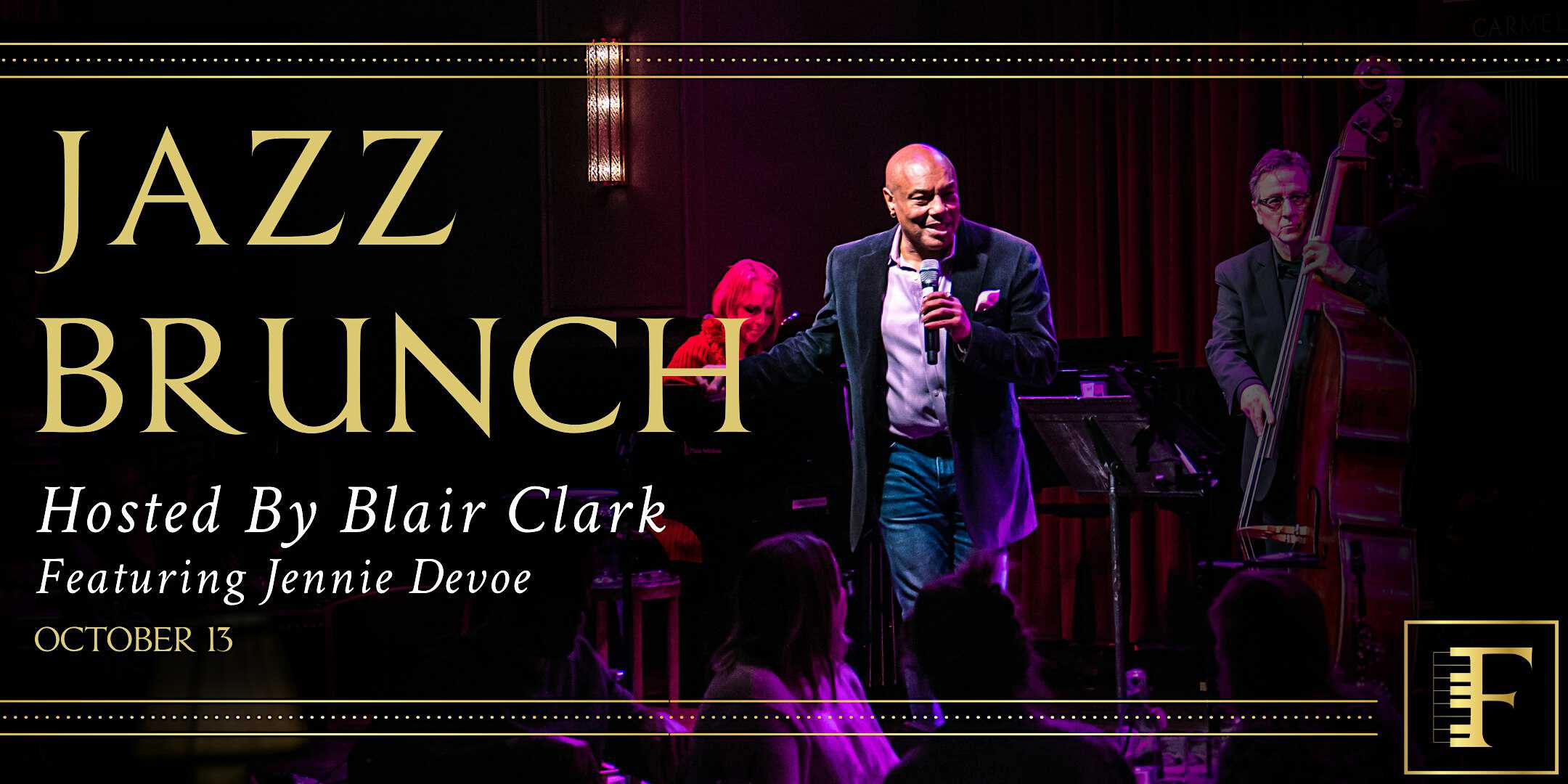 JAZZ BRUNCH hosted by Blair Clark featuring Jennie DeVoe – Carmel, IN