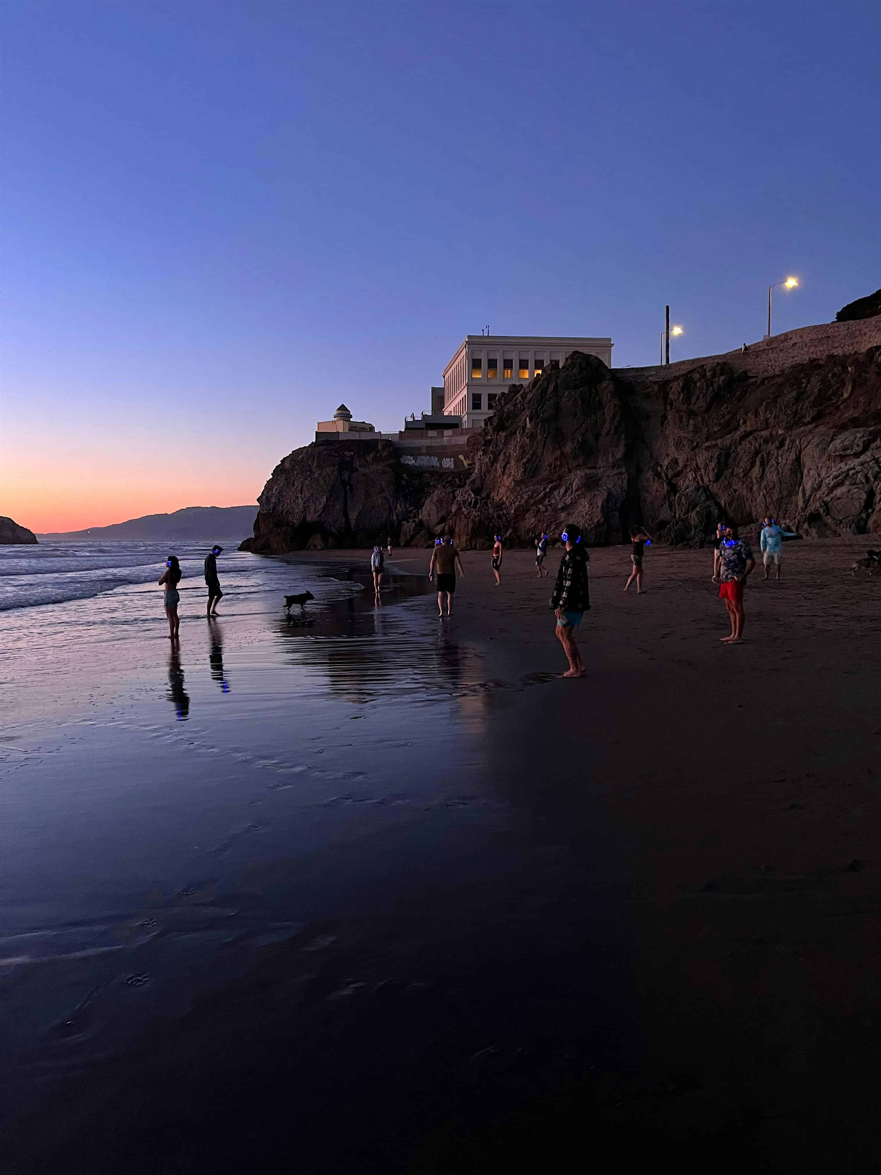 Sunday Sunset Ocean Dance – San Francisco, CA