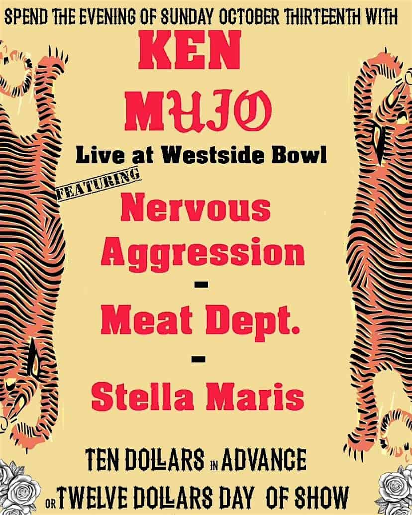 Ken Mujo/Nervous Aggression/Meat Dept/Stella Maris – Youngstown, OH