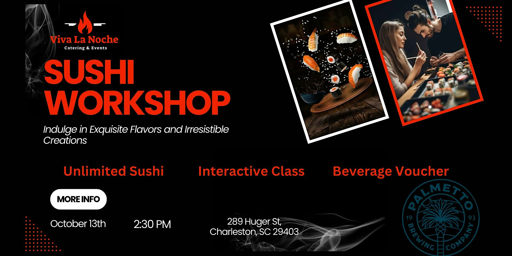 Sushi Workshop – Charleston, SC