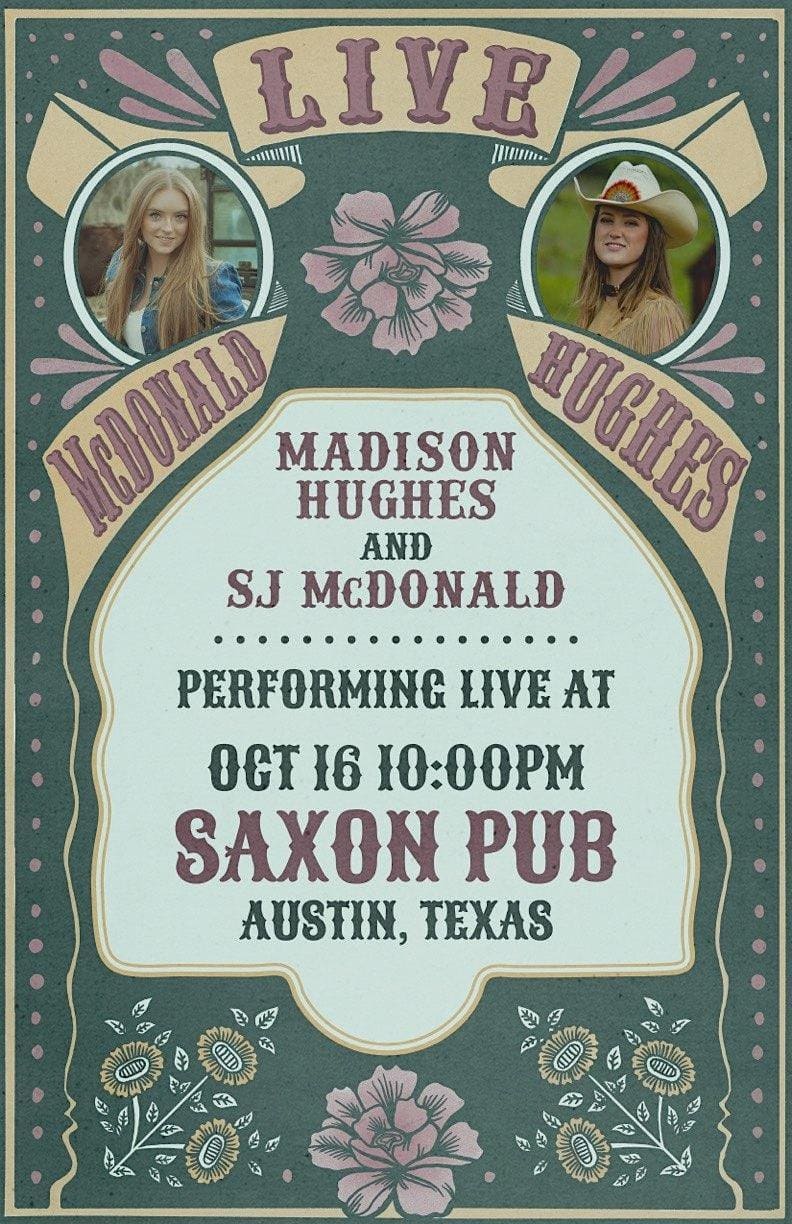 SJ McDonald & Madison Hughes – Austin, TX