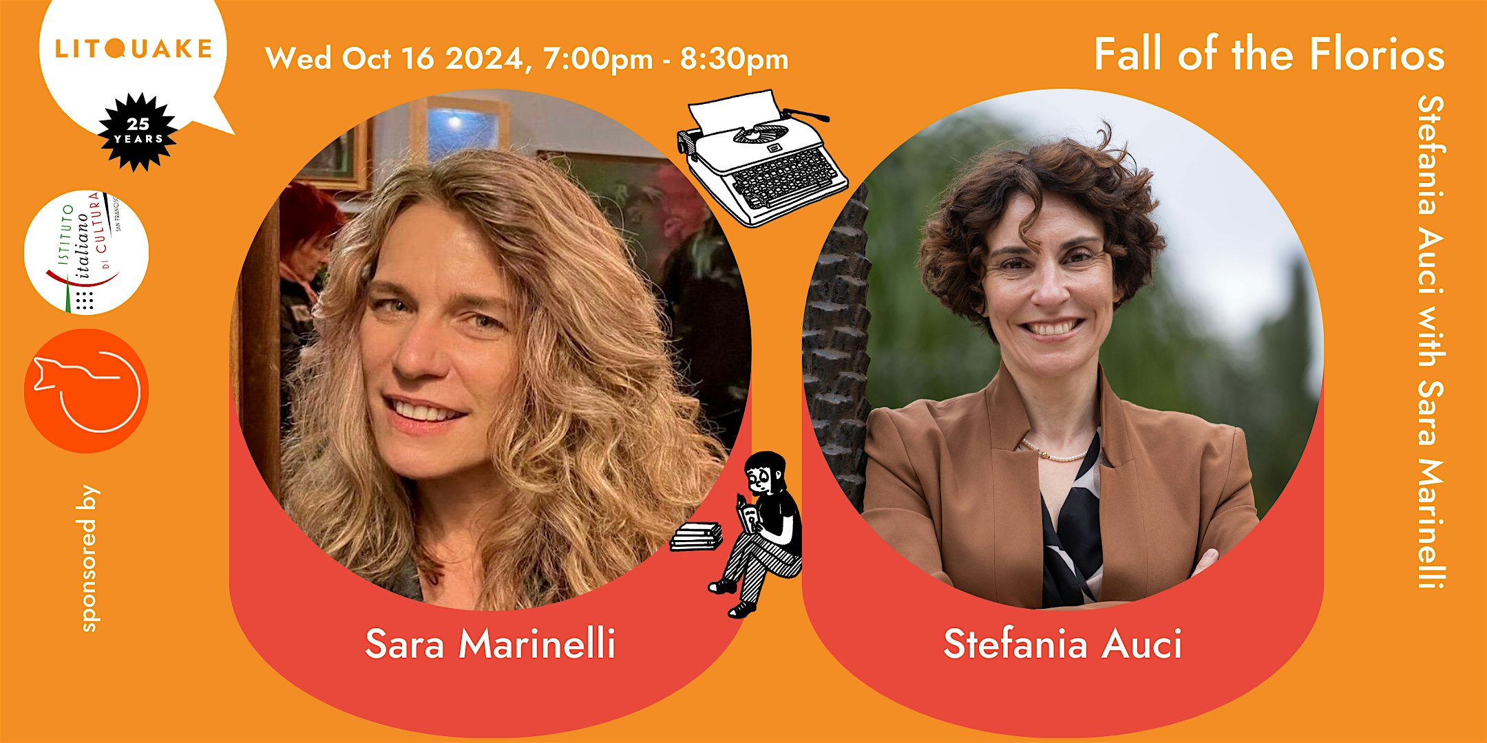 Fall of the Florios: Stefania Auci with Sara Marinelli – San Francisco, CA