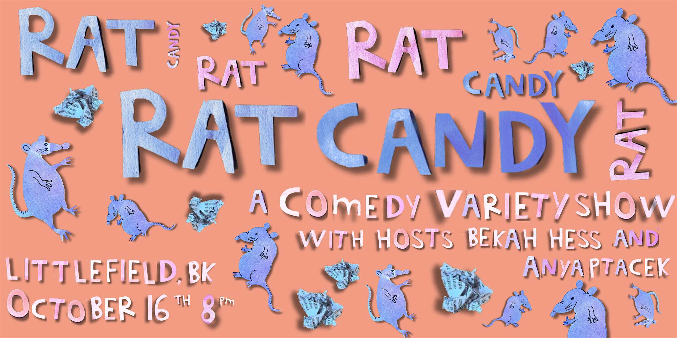 Rat Candy Comedy + Variety Show – Brooklyn, NY