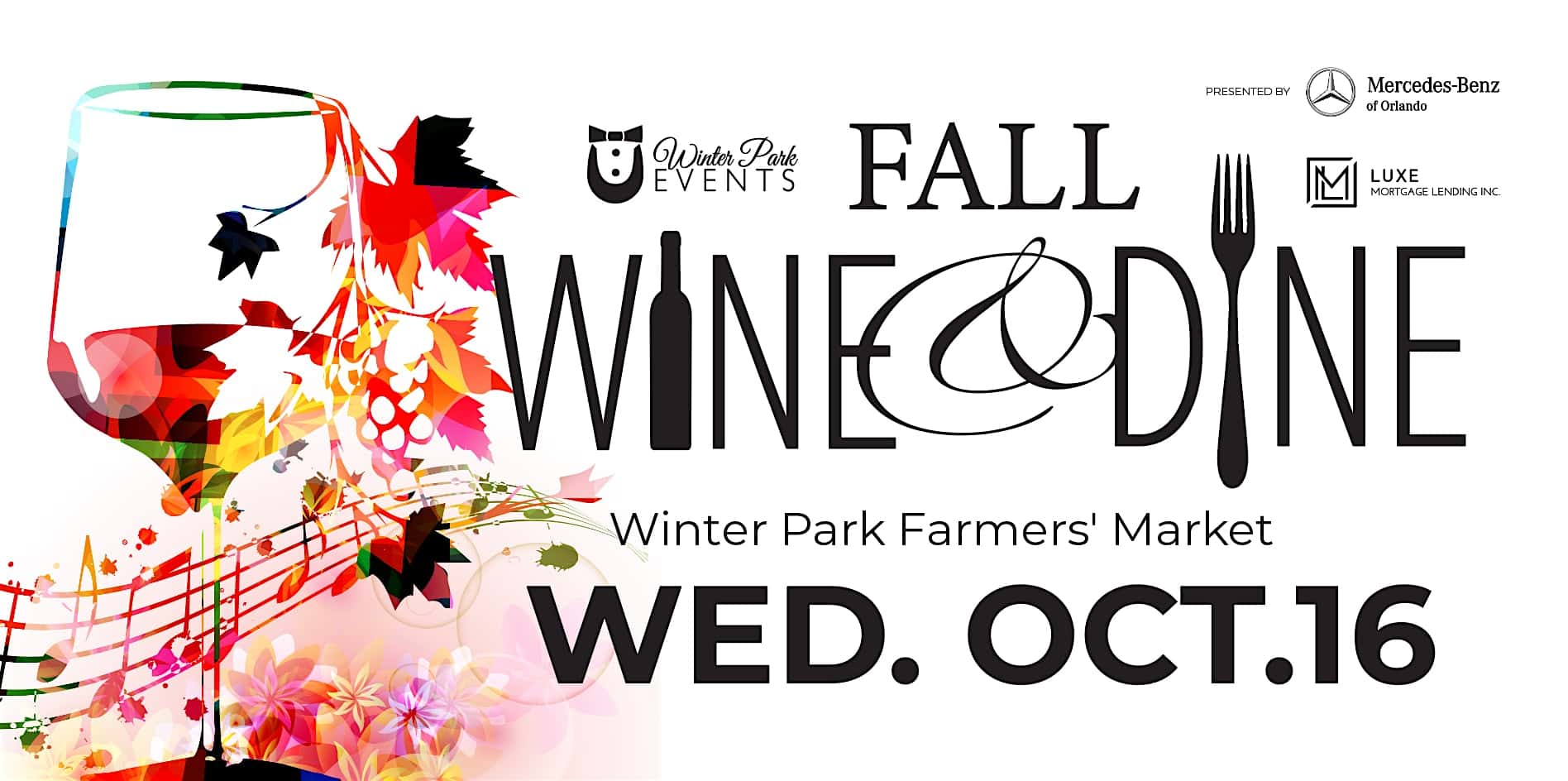 Winter Park Wine & Dine – FALL EDITION – Winter Park, FL