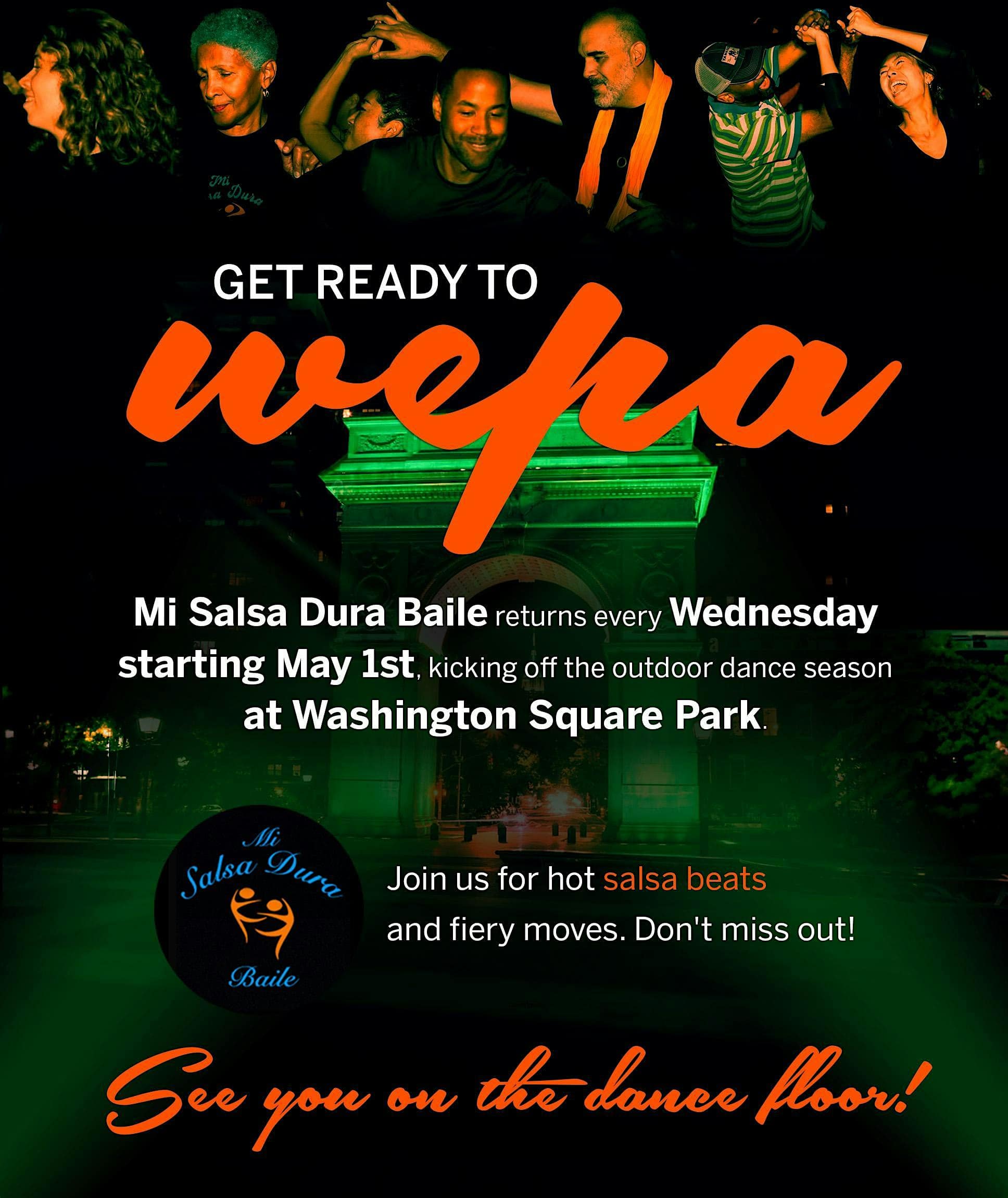 Mi Salsa Dura Baile! @ Washington Square Park! – New York, NY