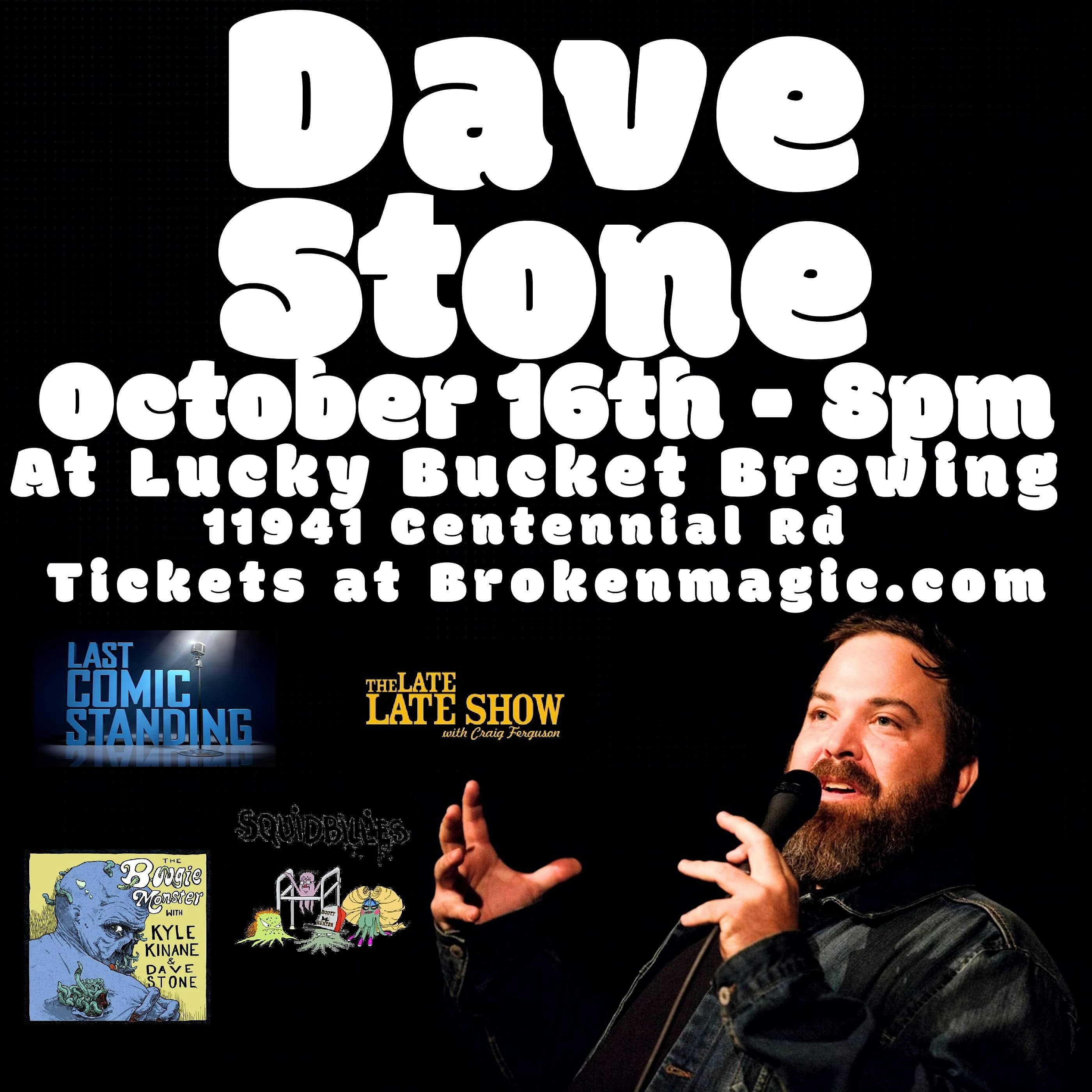 Dave Stone at Lucky Bucket Brewing! – La Vista, NE