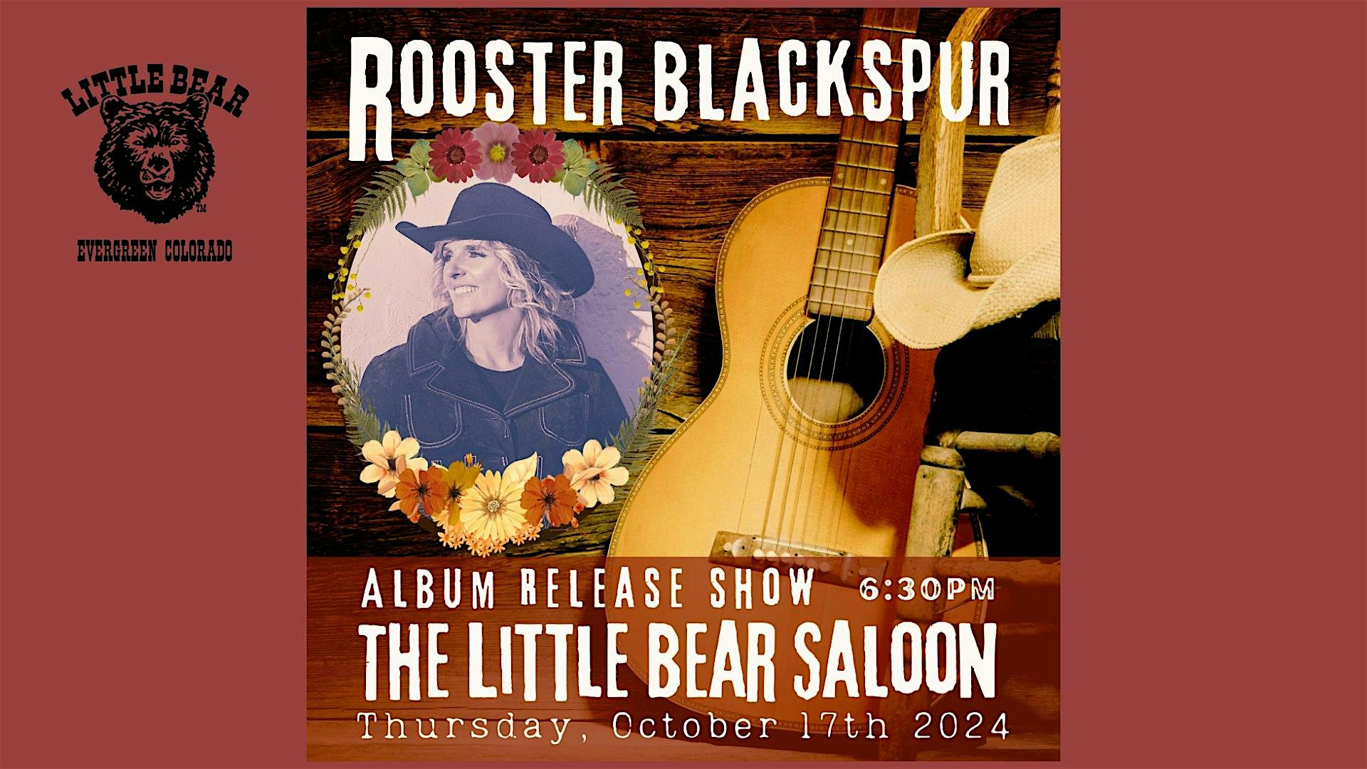 ROOSTER BLACKSPUR Album Release Party! – Evergreen, CO