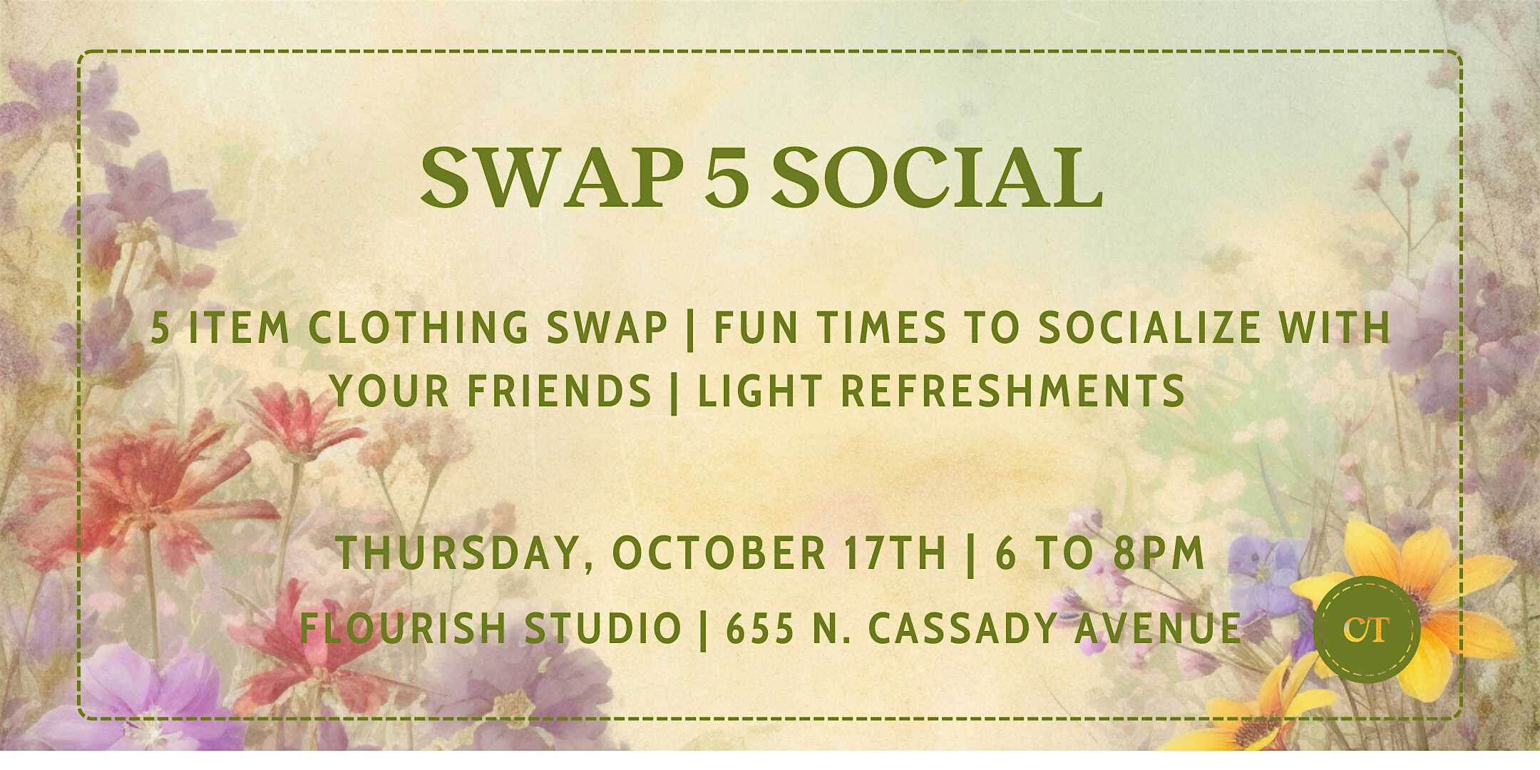 Fall SWAP 5 SOCIAL – Bexley, OH