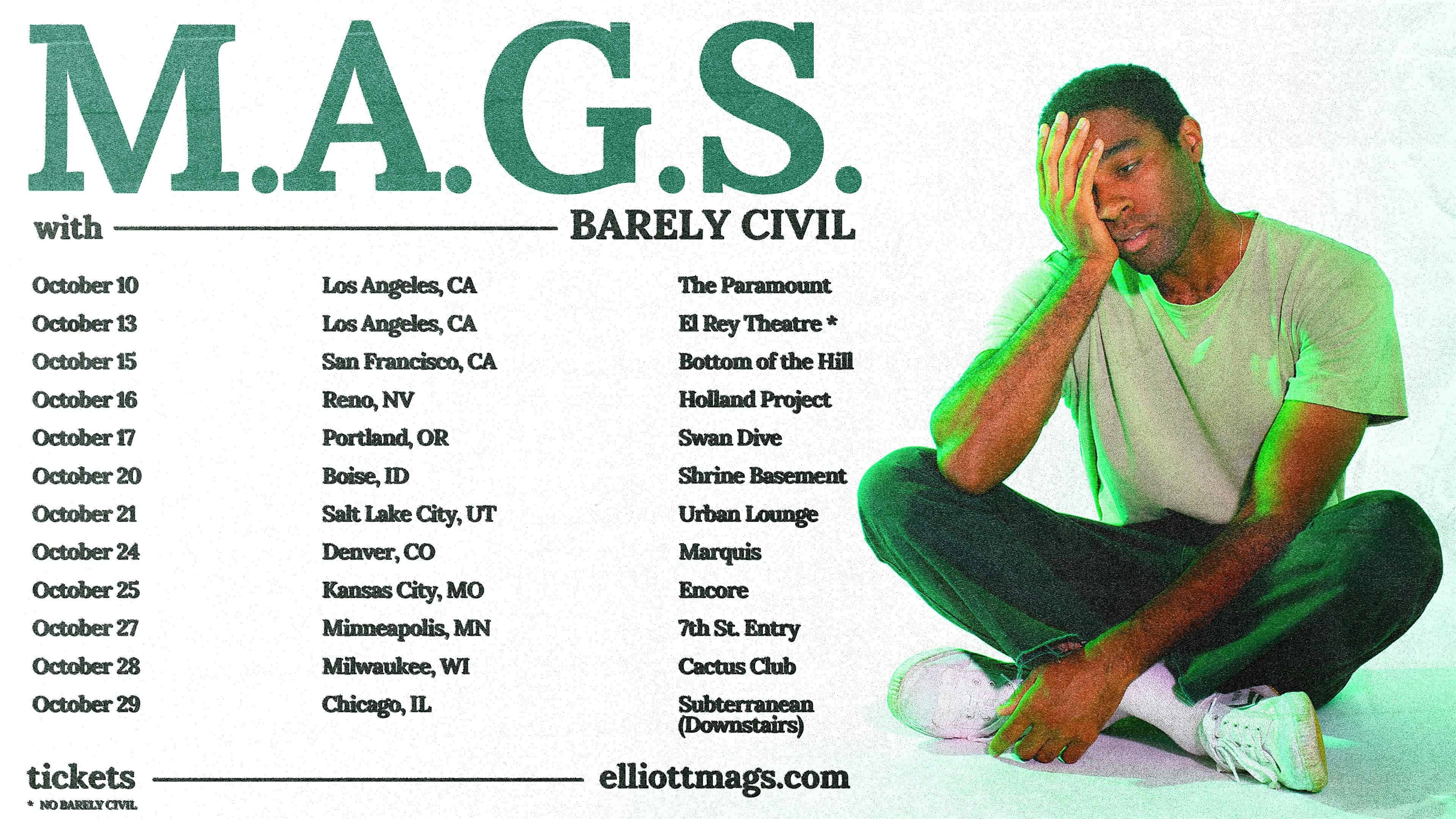 M.A.G.S. + Barely Civil – Portland, OR