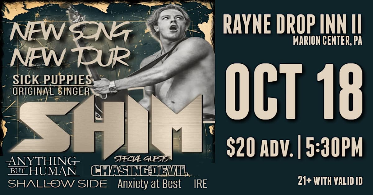 SHIM at Rayne Drop Inn II – Marion Center, PA