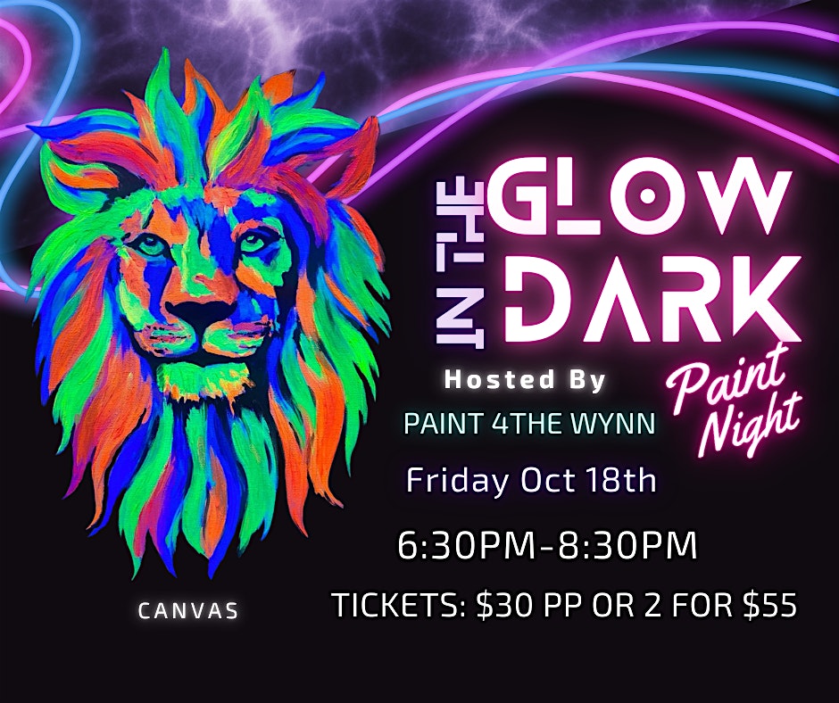 GLOW IN THE DARK PAINT NIGHT – Portsmouth, VA