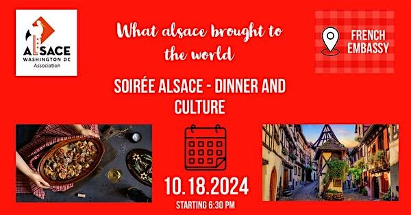 Soirée Alsace: Dinner & Culture – Washington, DC