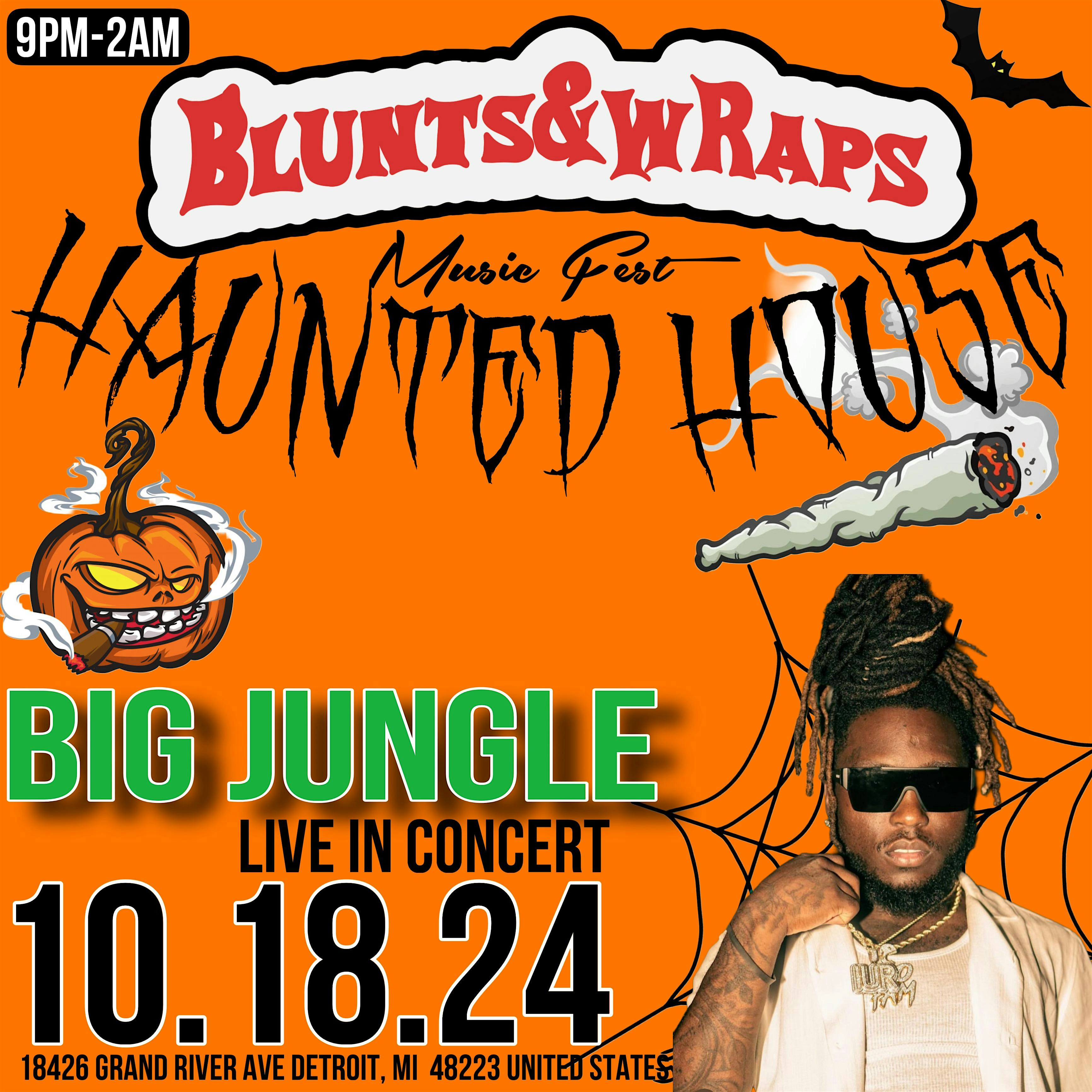 Blunts N Wraps Big Jungle Live – Detroit, MI