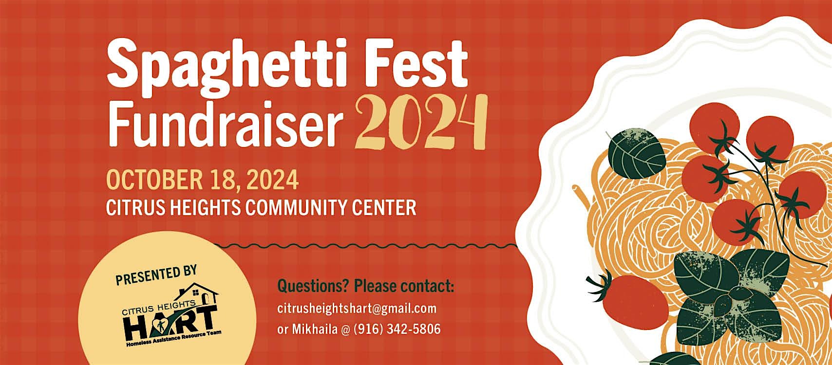 Citrus Heights HART Spaghetti Fest – Citrus Heights, CA