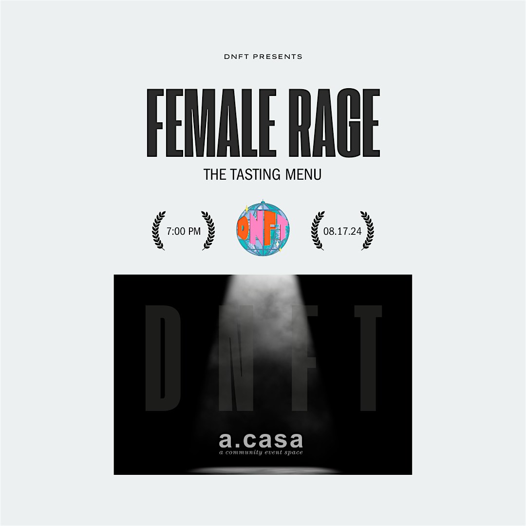 Female Rage: The Tasting Menu – St. Louis, MO