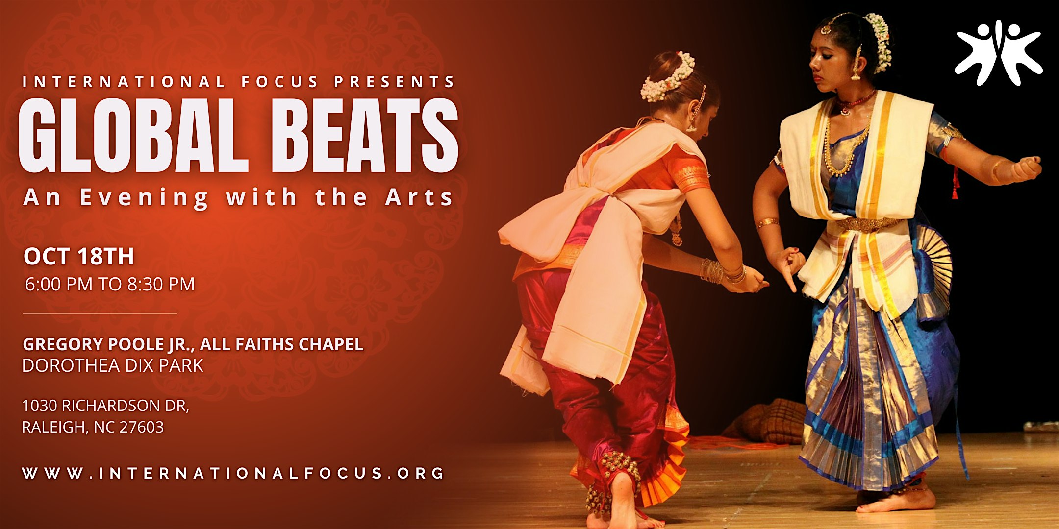 Global Beats: An Evening with the Arts – Raleigh, NC