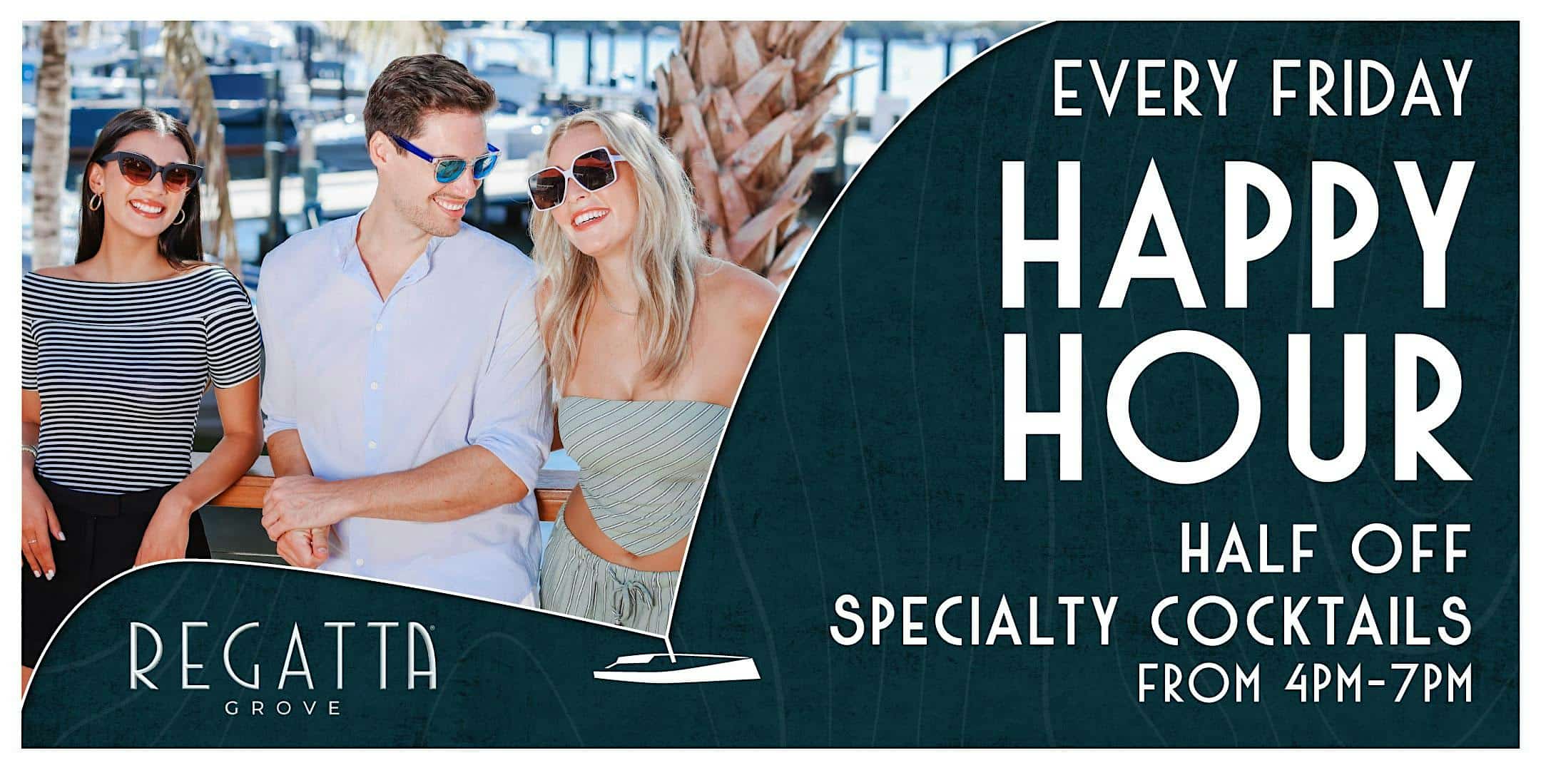 Happy Hour at Regatta Grove – Miami, FL