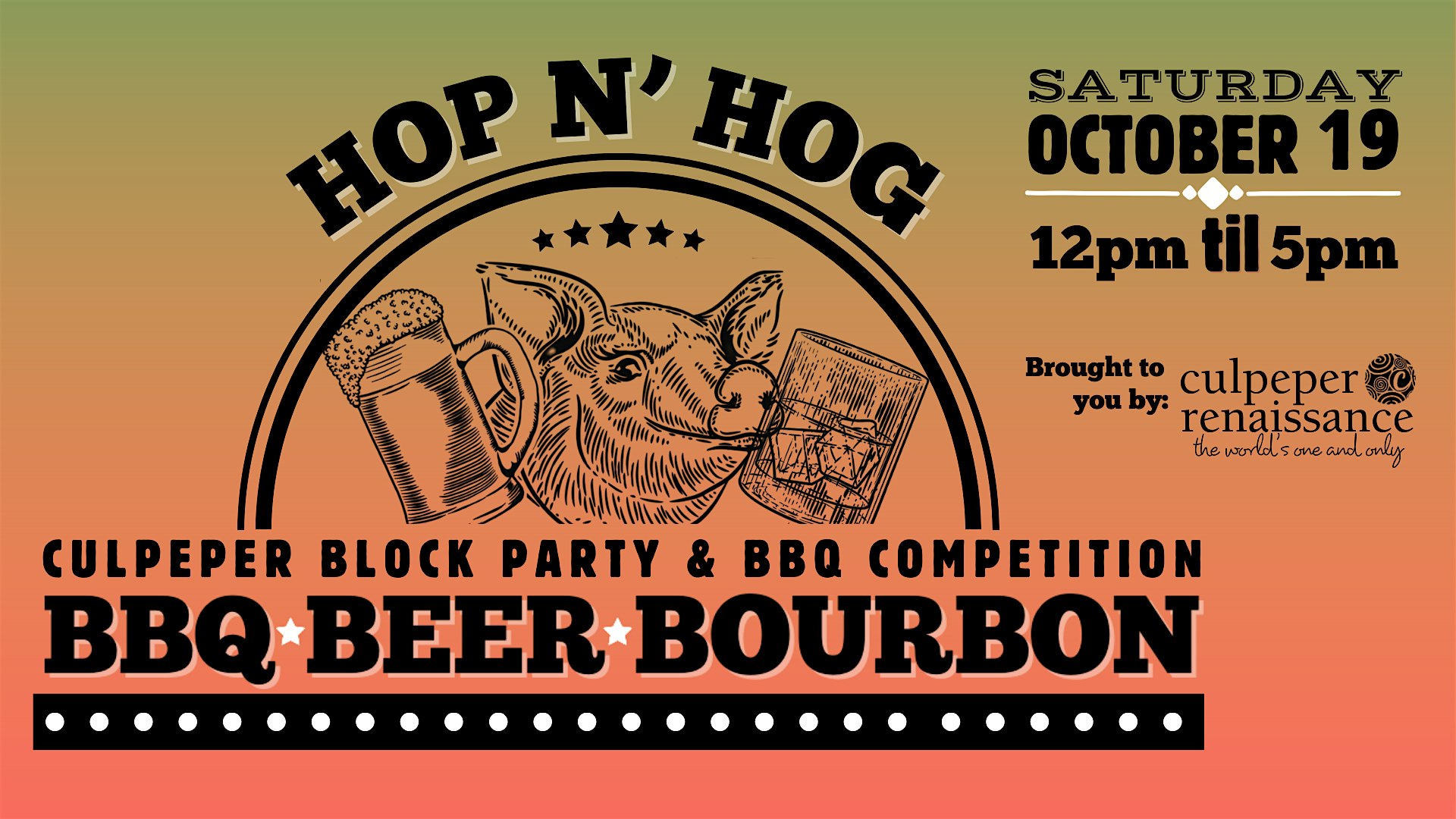 Hop N Hog – Culpeper Block Party & BBQ Competition! – Culpeper, VA