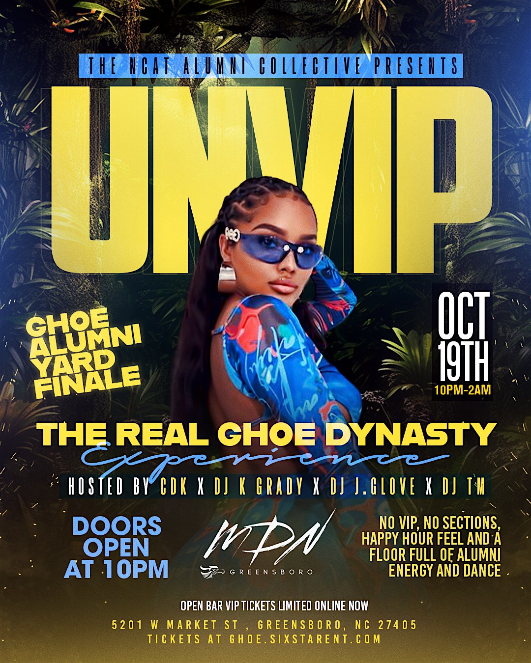 GHOE Saturday: Dynasty The Official 21+ GHOE Finale – Greensboro, NC