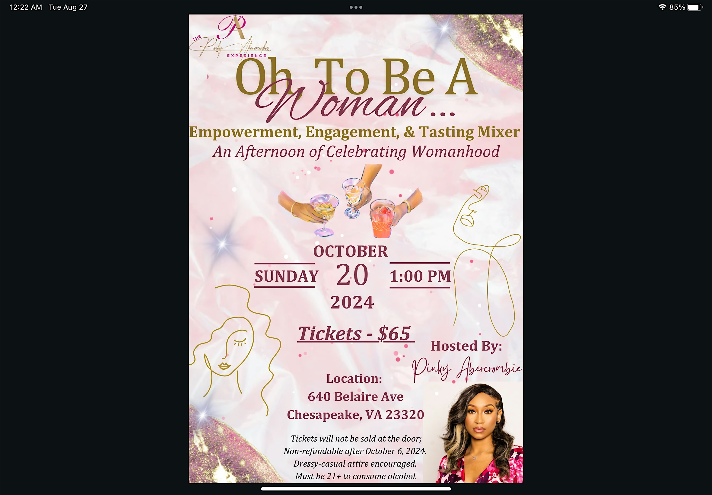 Oh, To Be A Woman… – Chesapeake, VA