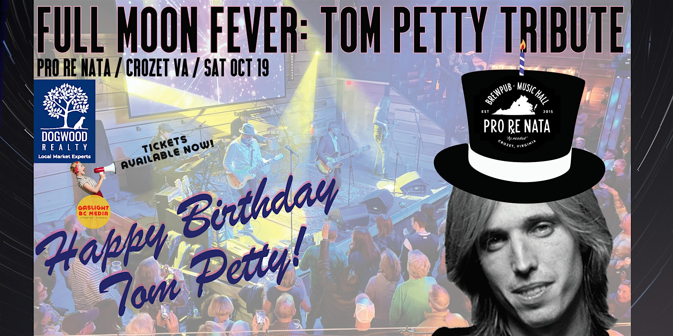 Full Moon Fever: Tom Petty Tribute @ Pro Re Nata – Crozet, VA