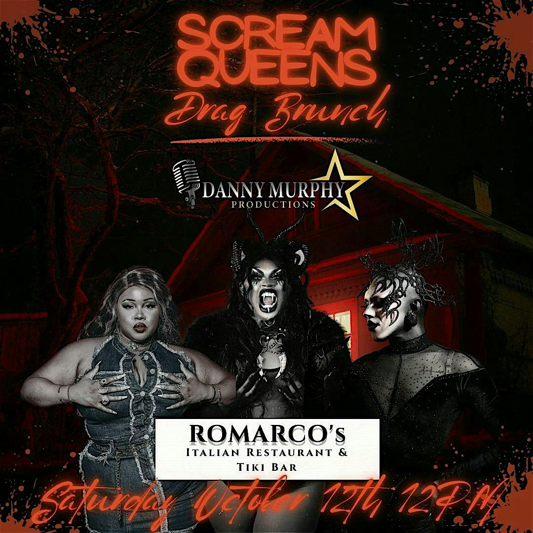 Scream Queens Drag Brunch: Romarcos Tiki Bar – Clifton Heights, PA