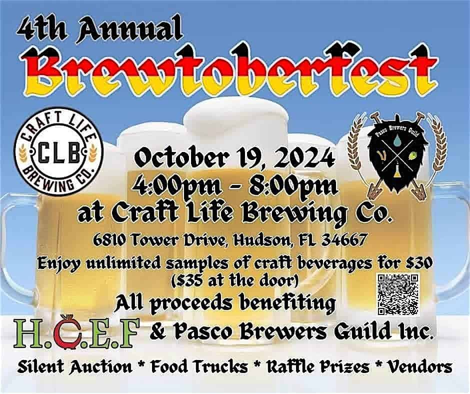 4th Annual Brewtoberfest – Hudson, FL