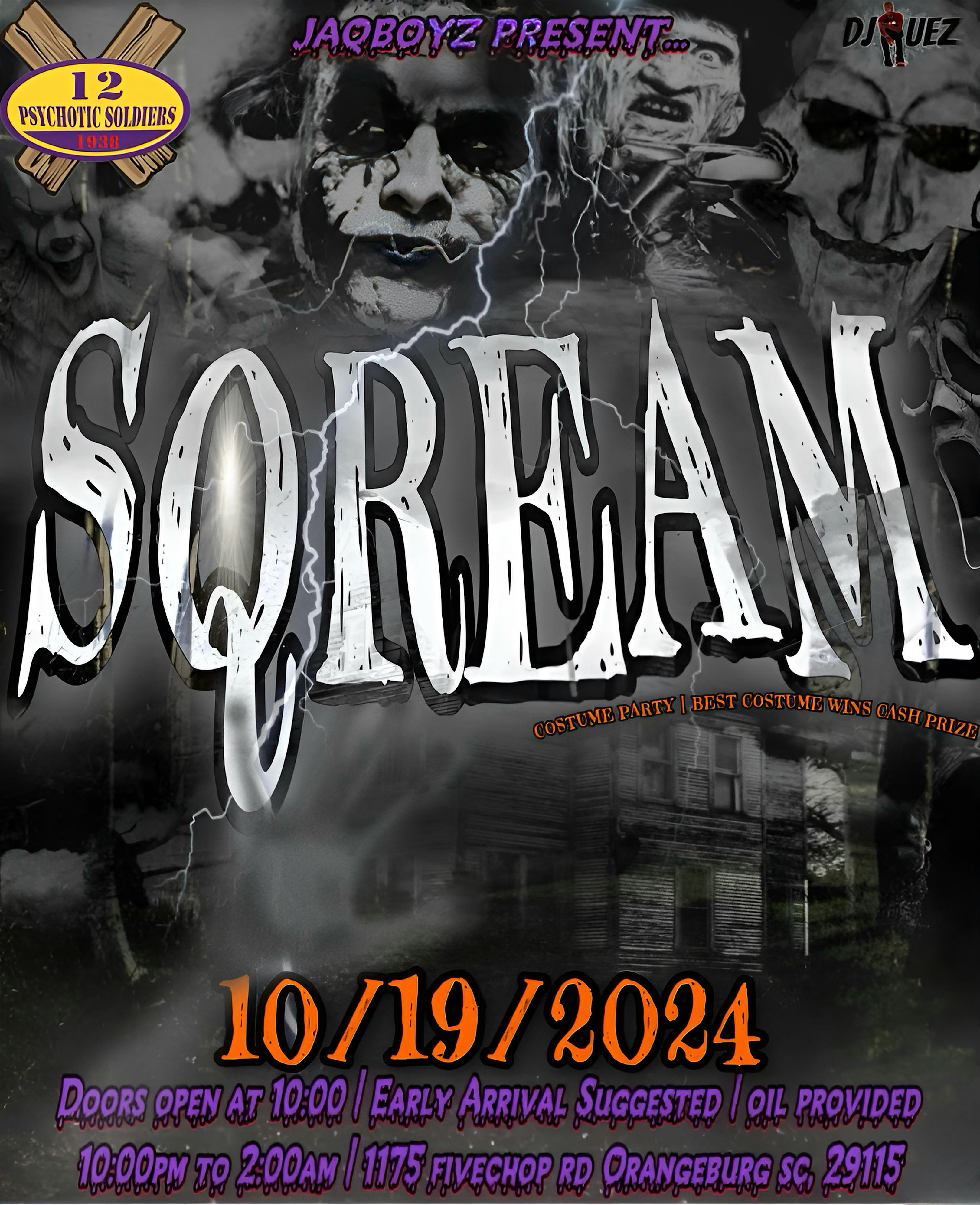 JAQBOYZ Present: SQREAM – Orangeburg, SC