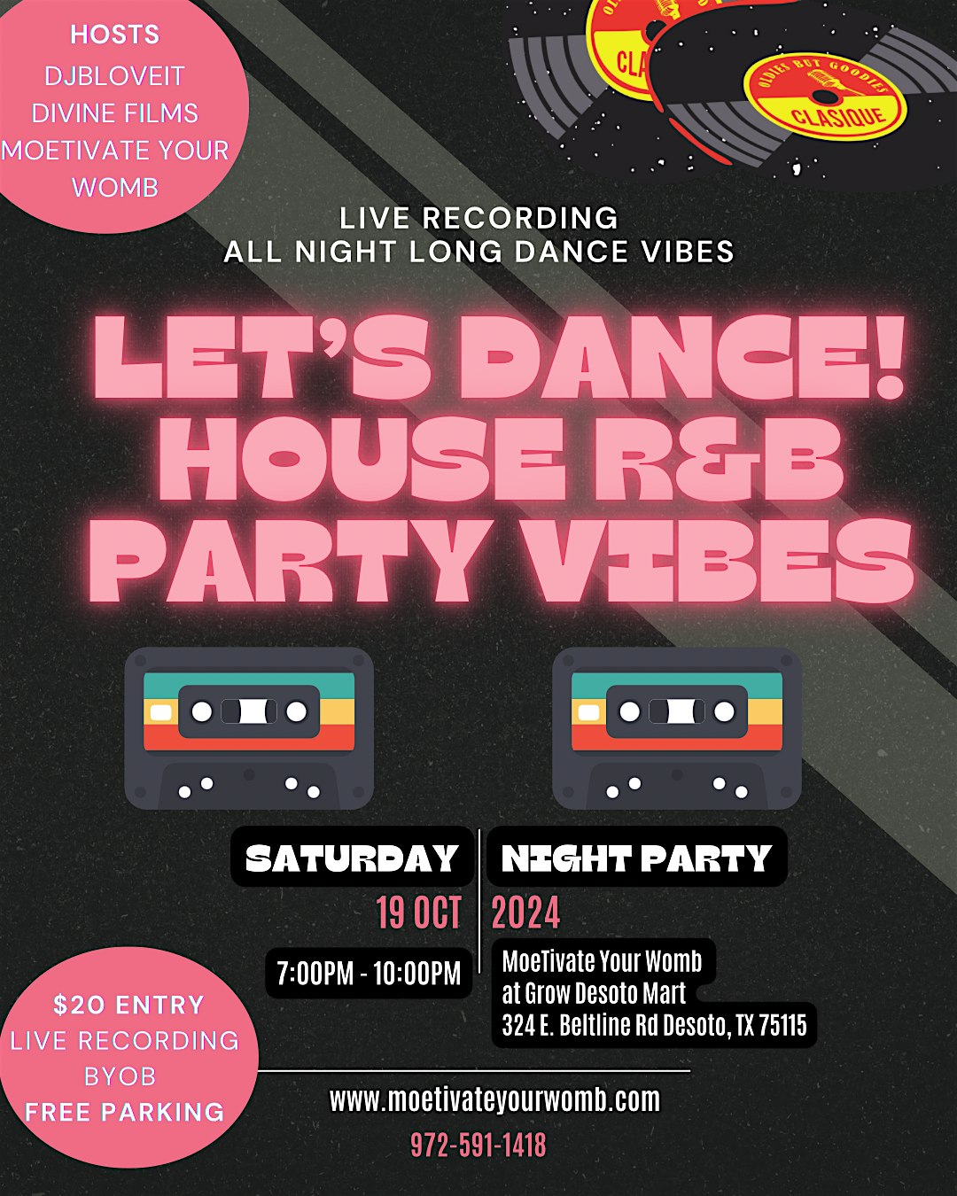 House R&B Party Vibes – DeSoto, TX