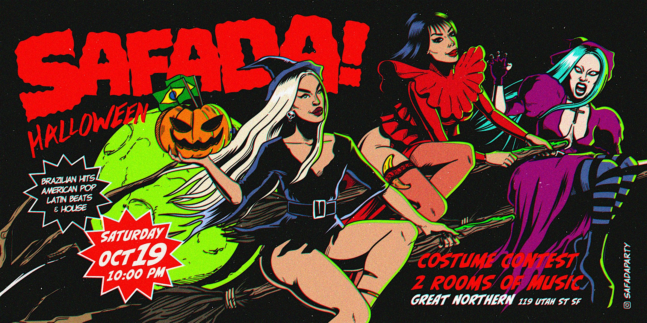 Safada Halloween – San Francisco, CA