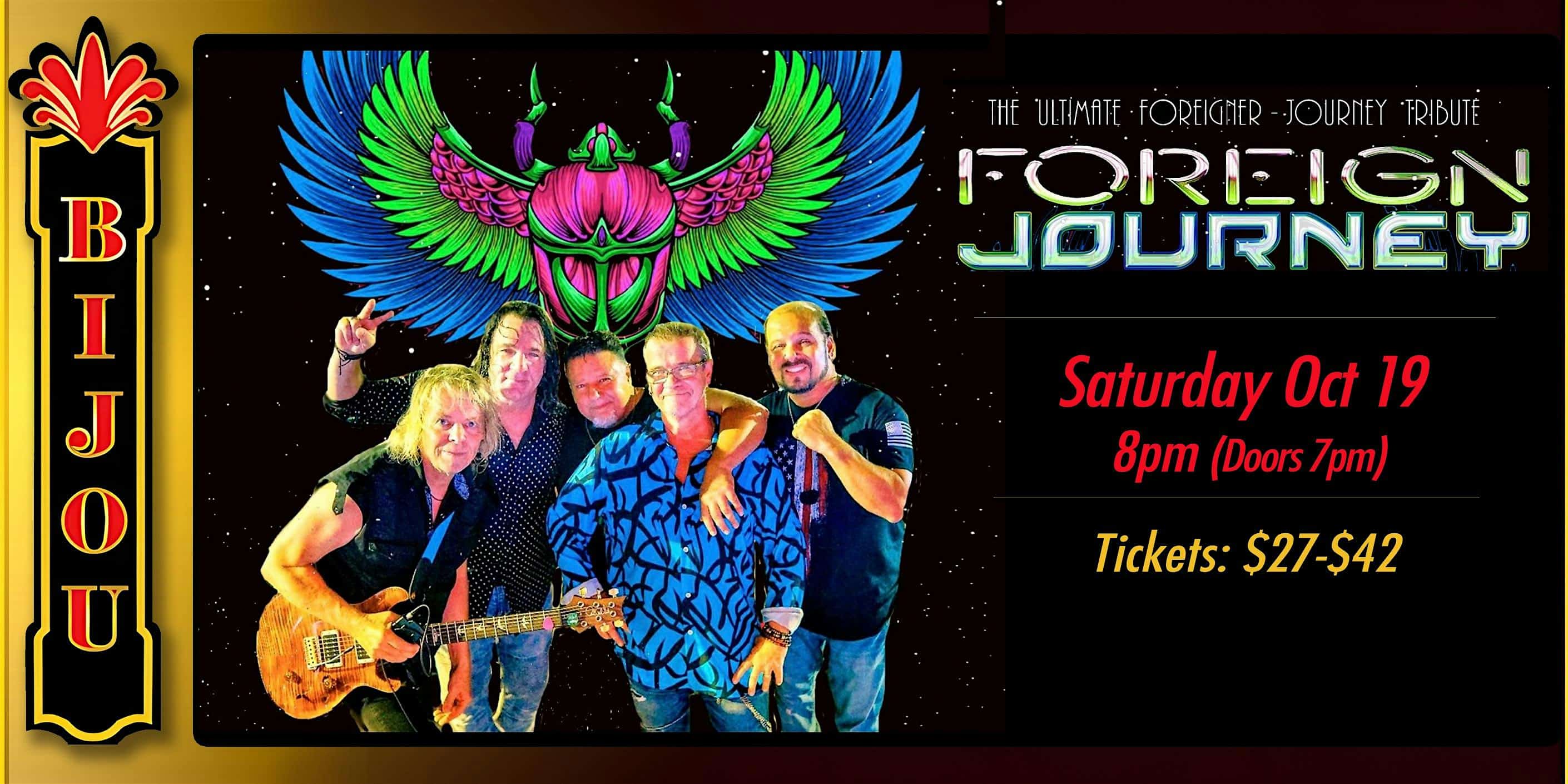 Foreign Journey: The Ultimate Foreigner + Journey Tribute Band – Bridgeport, CT