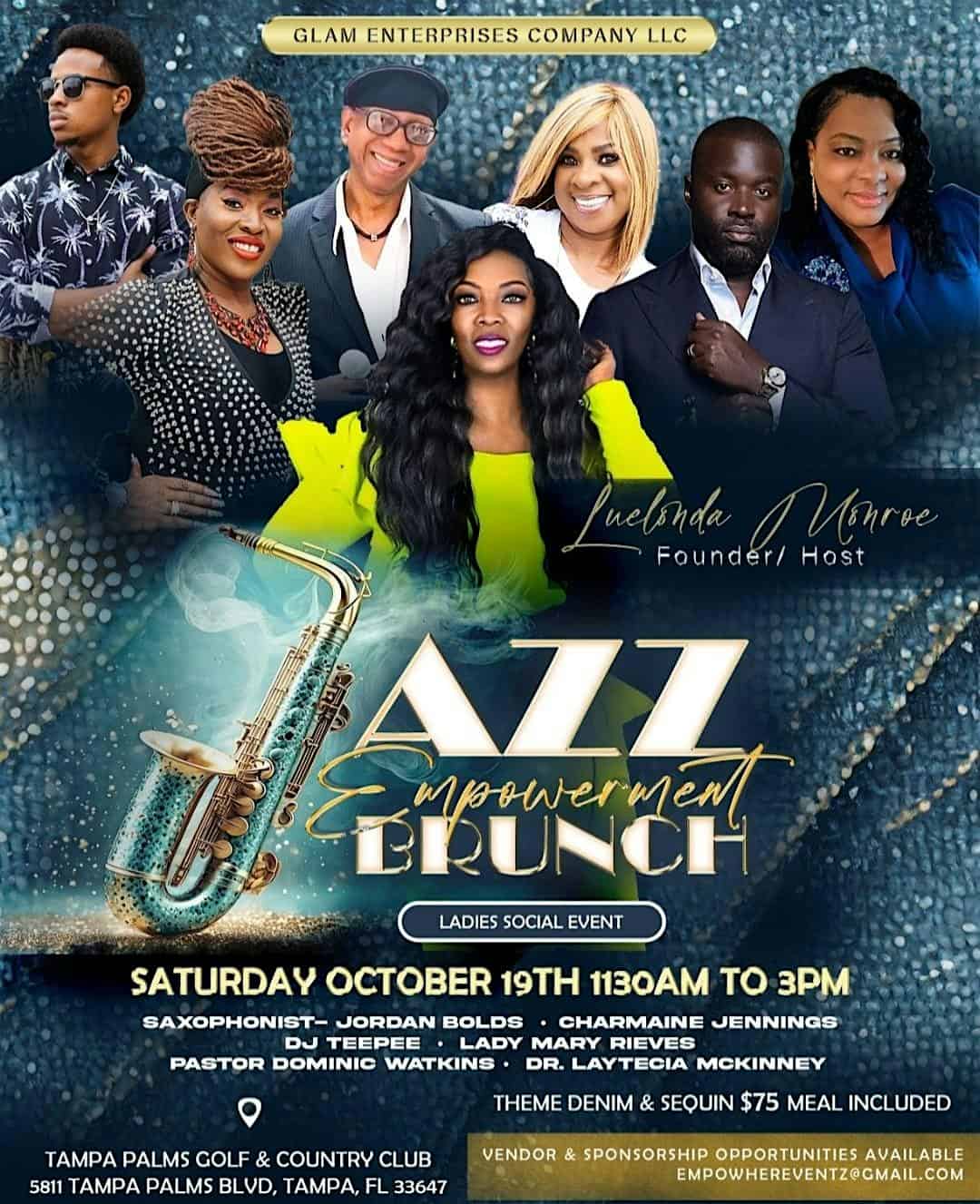 Jazz Empowerment Brunch (Ladies Social Event) – Tampa, FL