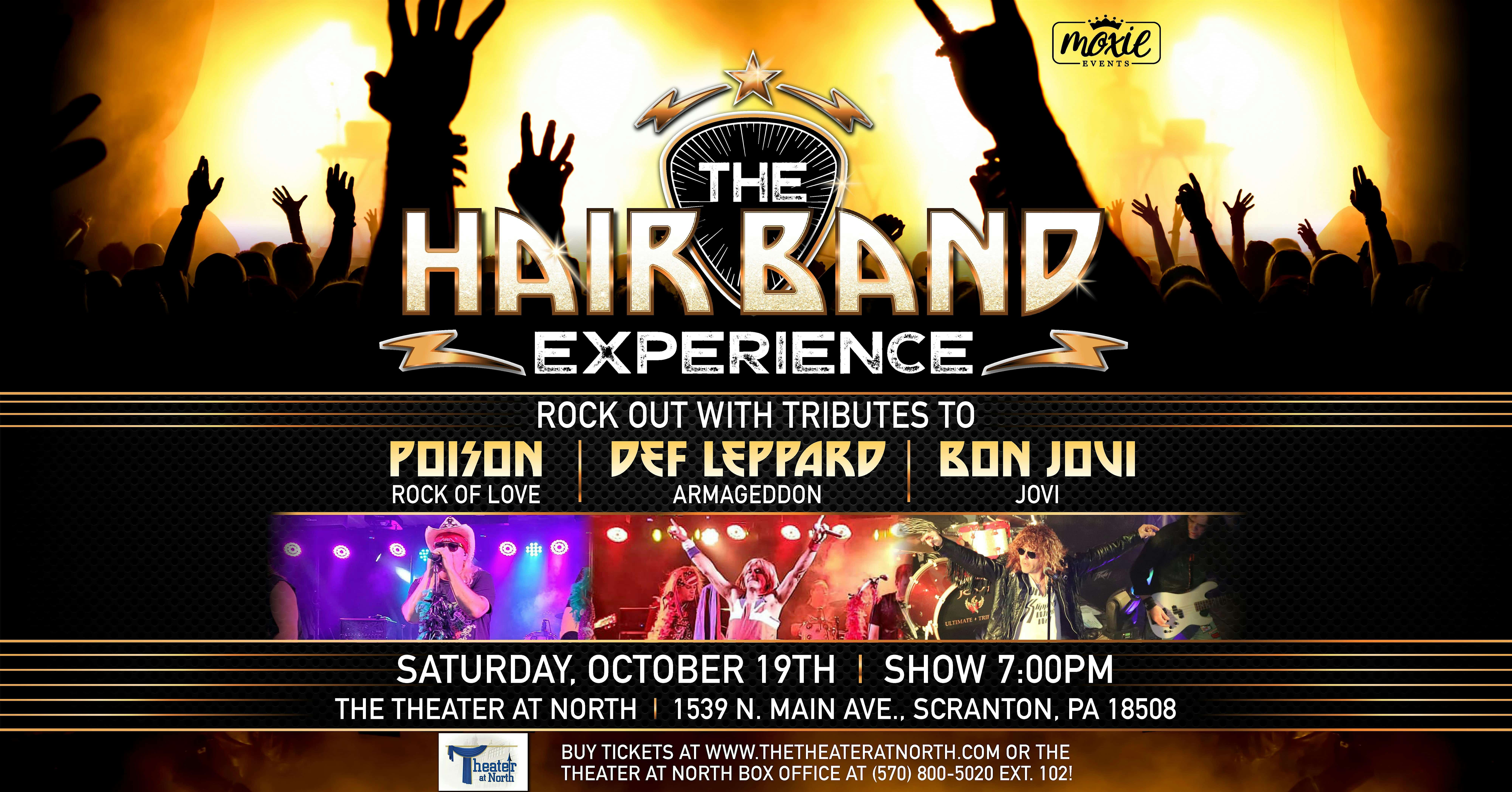 “The Hairband Experience” – A Tribute to 80s Rock Bands – Scranton, PA