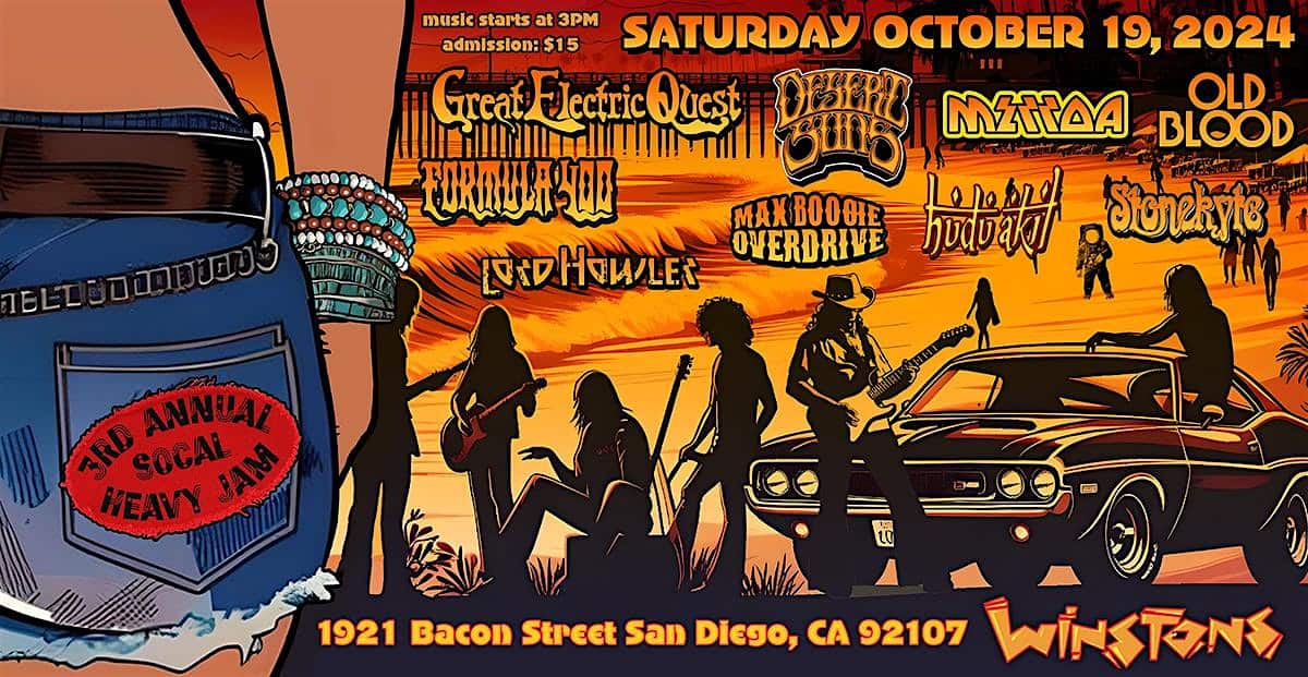 3rd Annual SoCal Heavy Jam – San Diego, CA