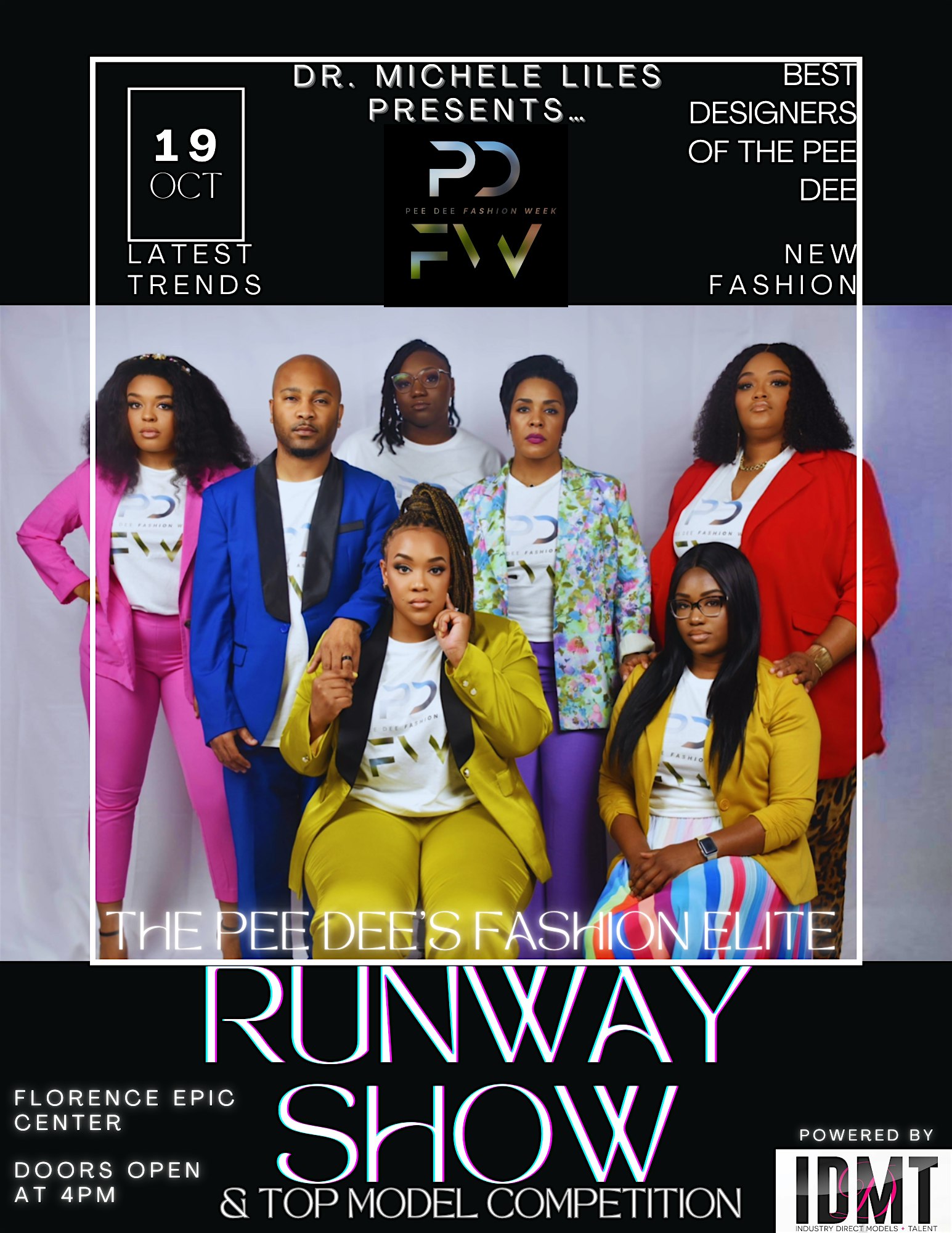 Pee Dee Fashion Week’s Fashion ELITE Finale Runway Show – Florence, SC