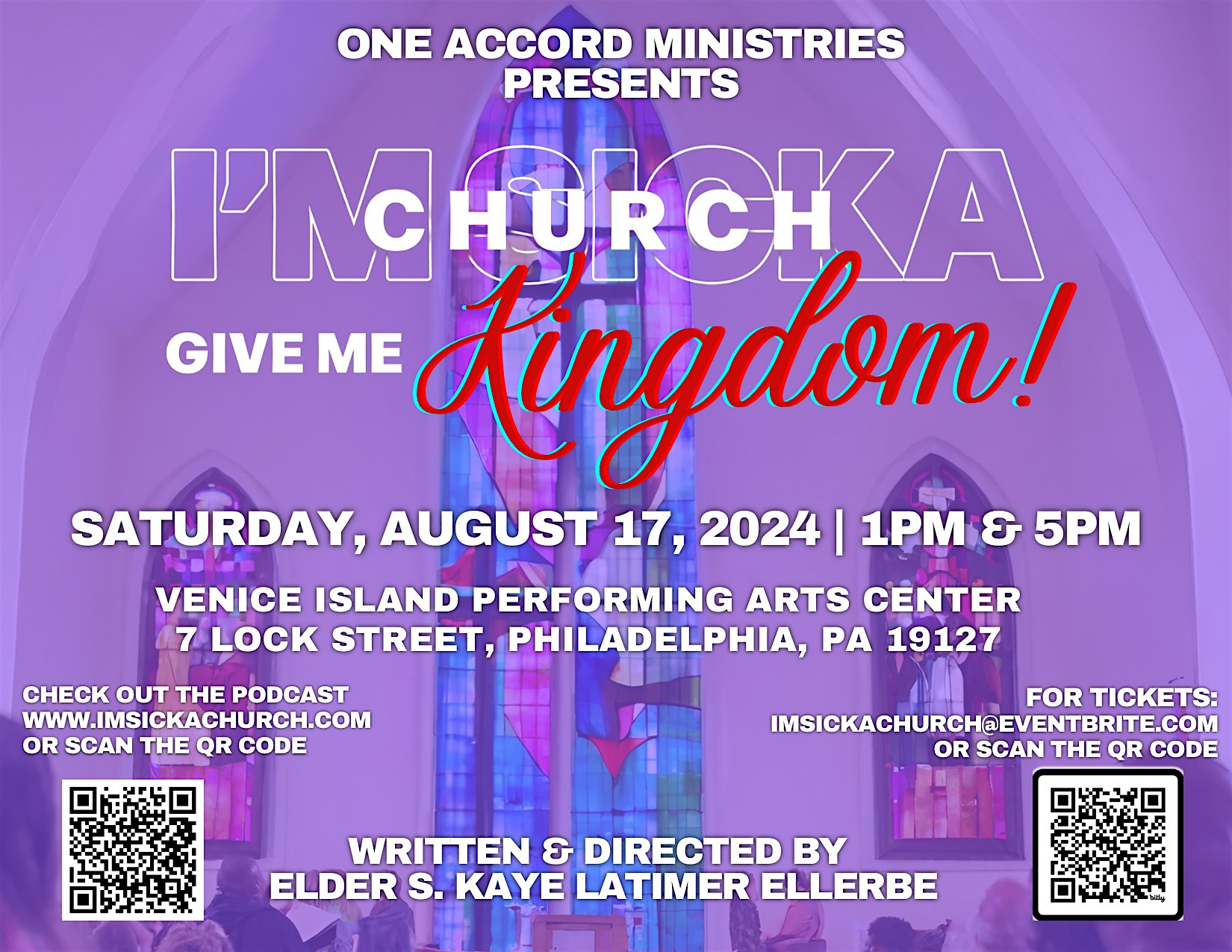 I’M SICKA CHURCH!! – Philadelphia, PA