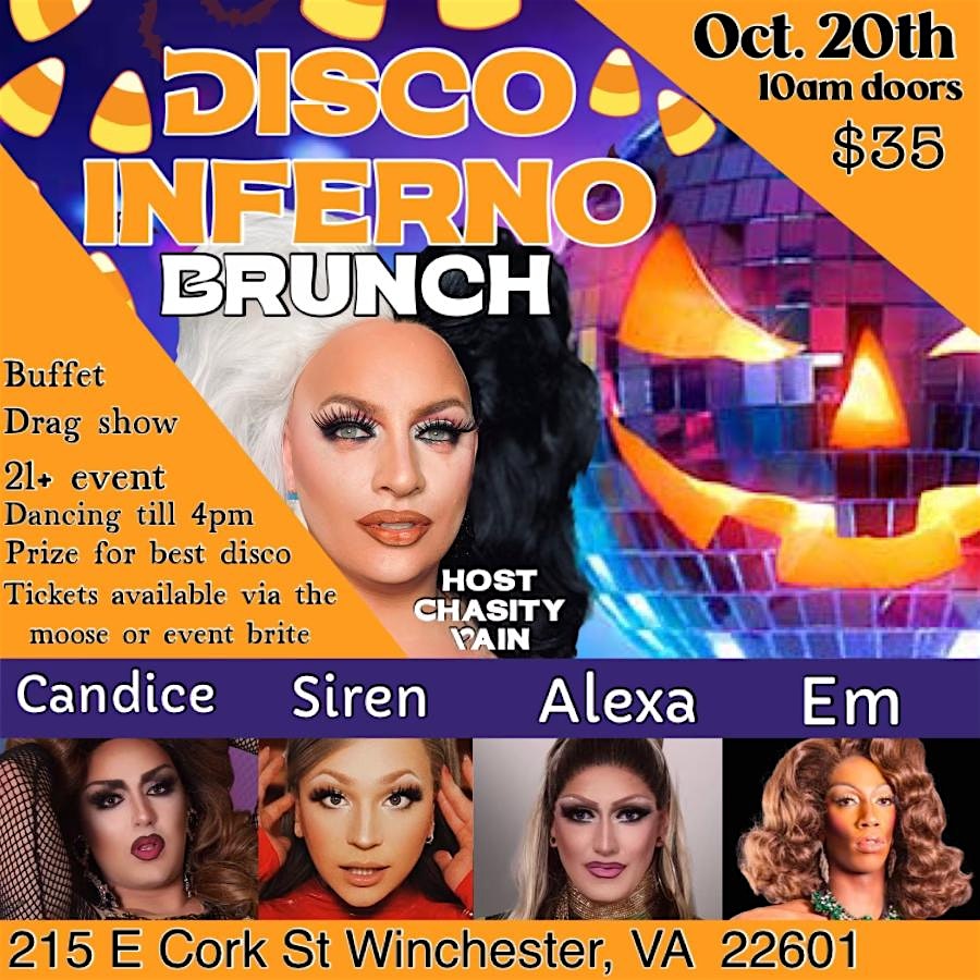 DRAG BRUNCH AND DISCO – Winchester, VA