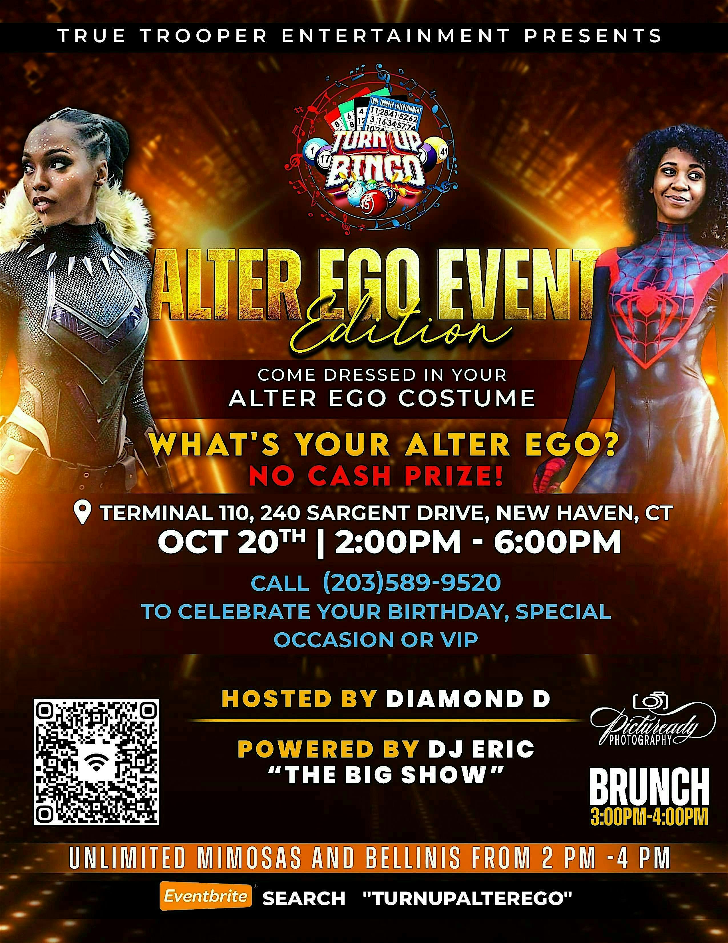 Turn Up Bingo’s “Alter Ego Event” – New Haven, CT