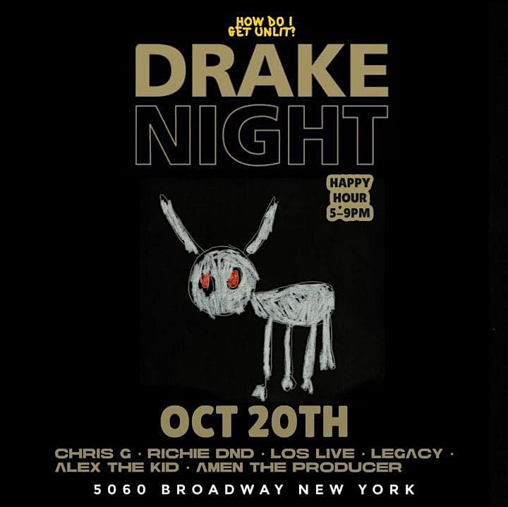 Drake Night at Brown Sugar – New York, NY