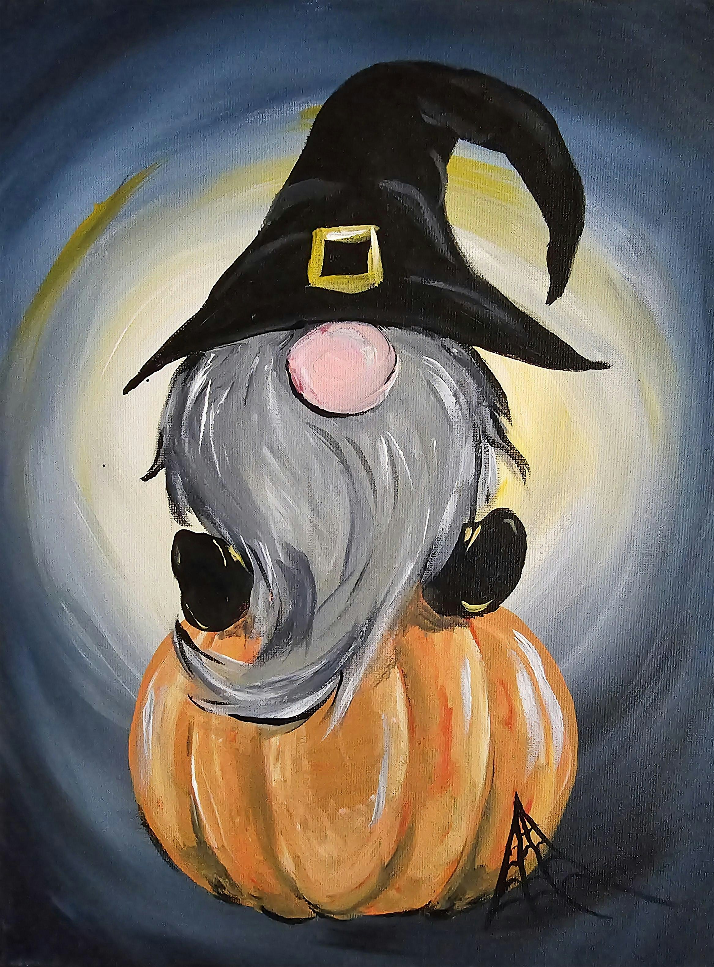 Gnomey Hallow’s Eve **PAINT AND SIP** – Snohomish, WA