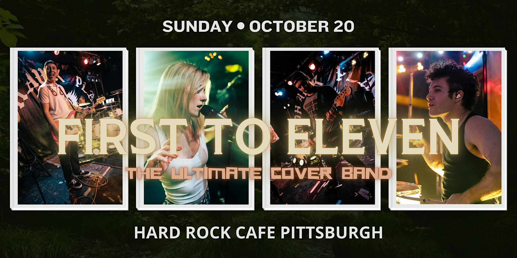 First to Eleven – The Ultimate Cover Band – Pittsburgh, PA