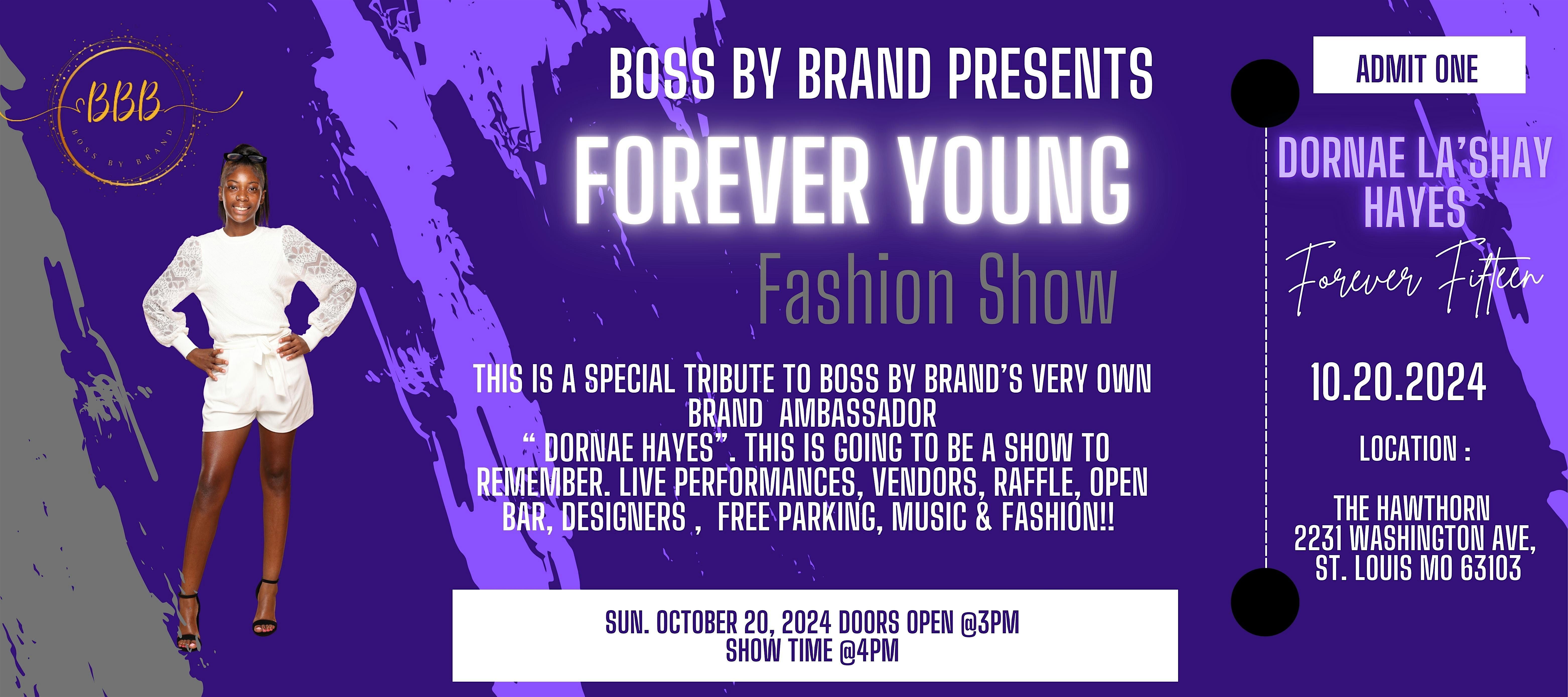 “ Forever Young” Fashion Show – St. Louis, MO