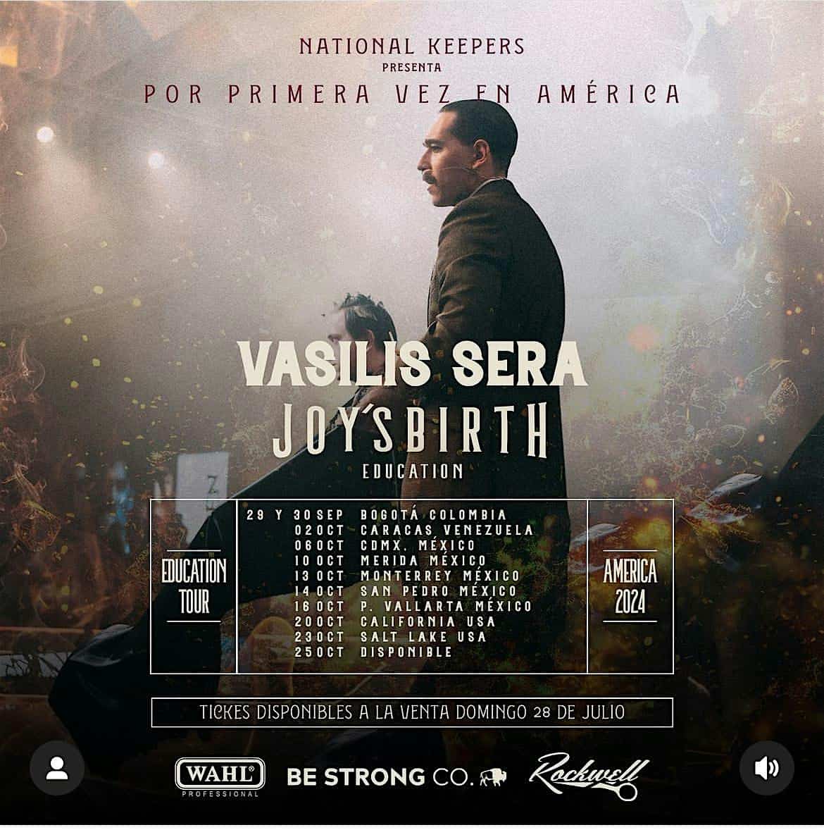 AMERICA – Vasilis Sera Tour 2024 – Garden Grove, CA